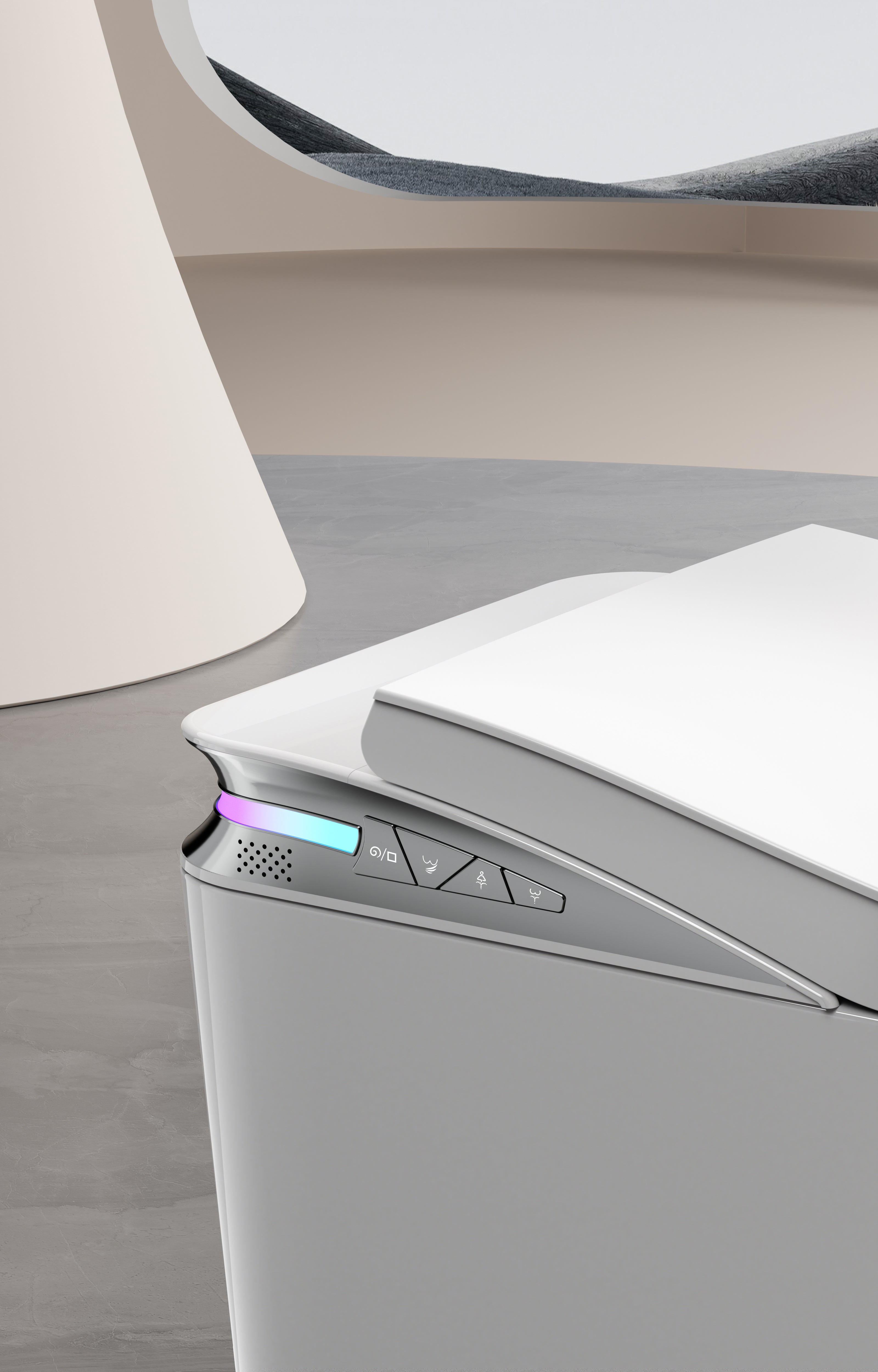 BathTec K2 – Designer Smart Toilet with Iconic Minimalist Aesthetic