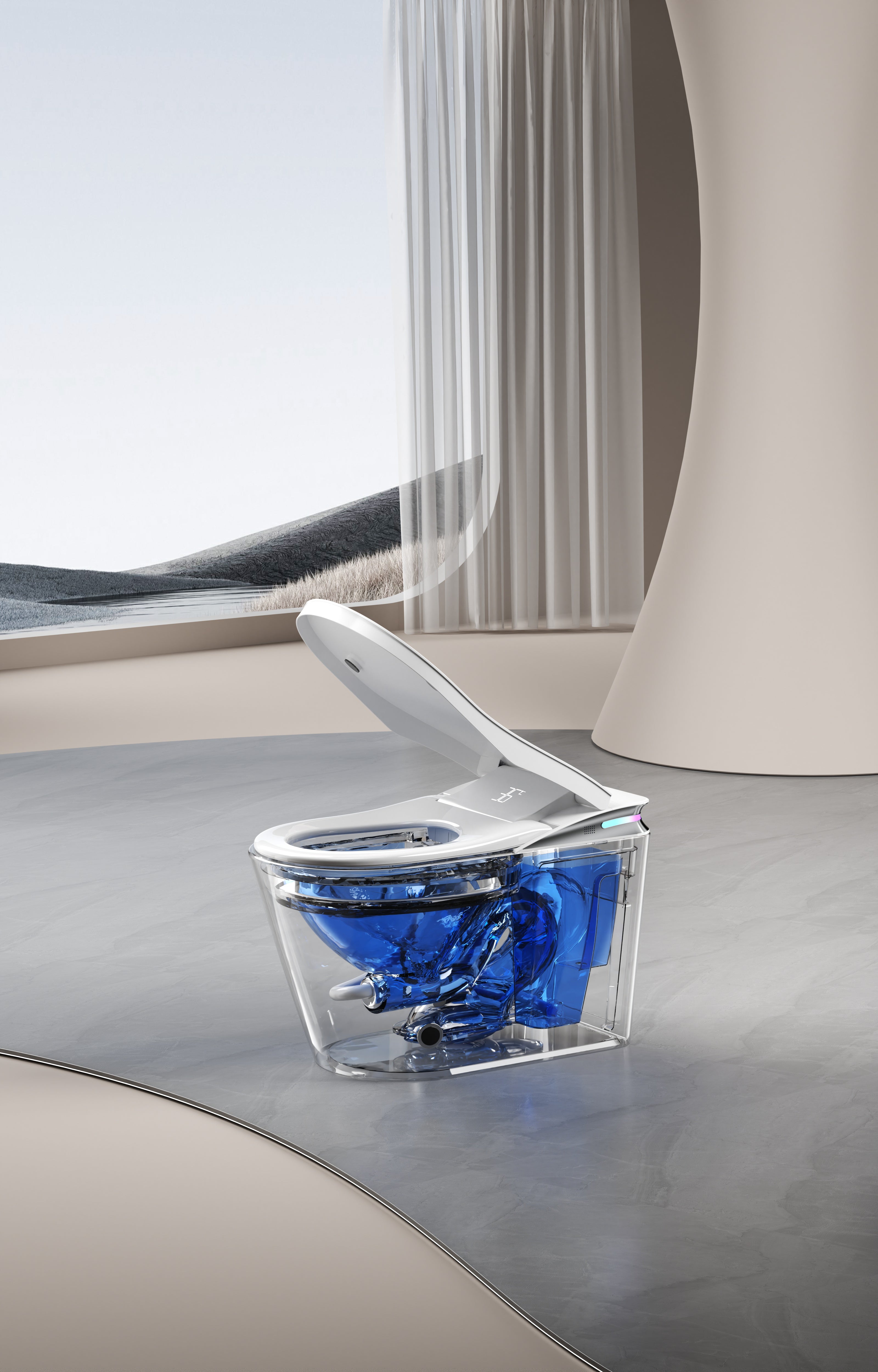 BathTec K2 – Designer Smart Toilet with Iconic Minimalist Aesthetic