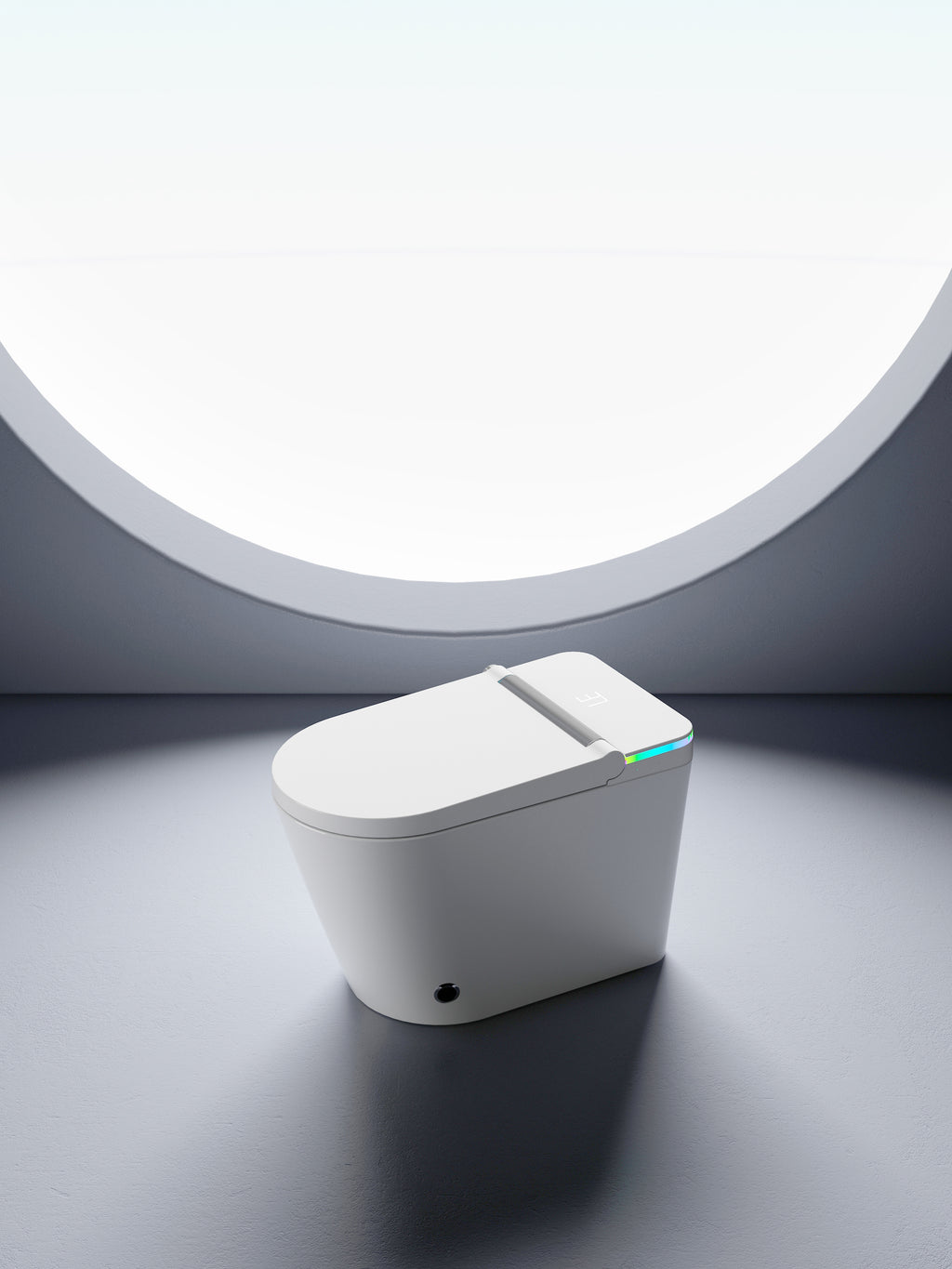 BathTec U5 – Smart Toilet with Signature Wing LED Lighting