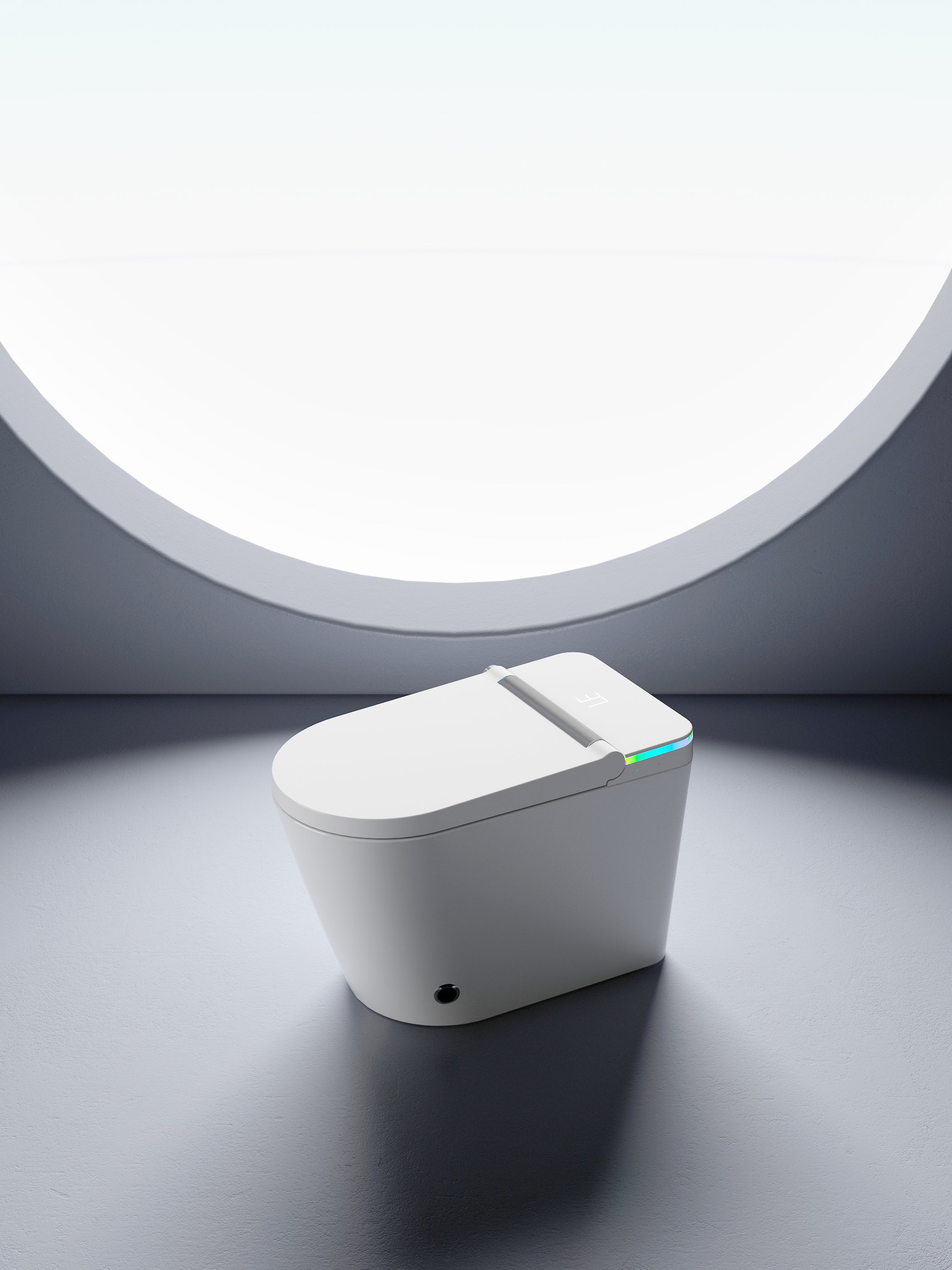 BathTec U5 – Smart Toilet with Signature Wing LED Lighting