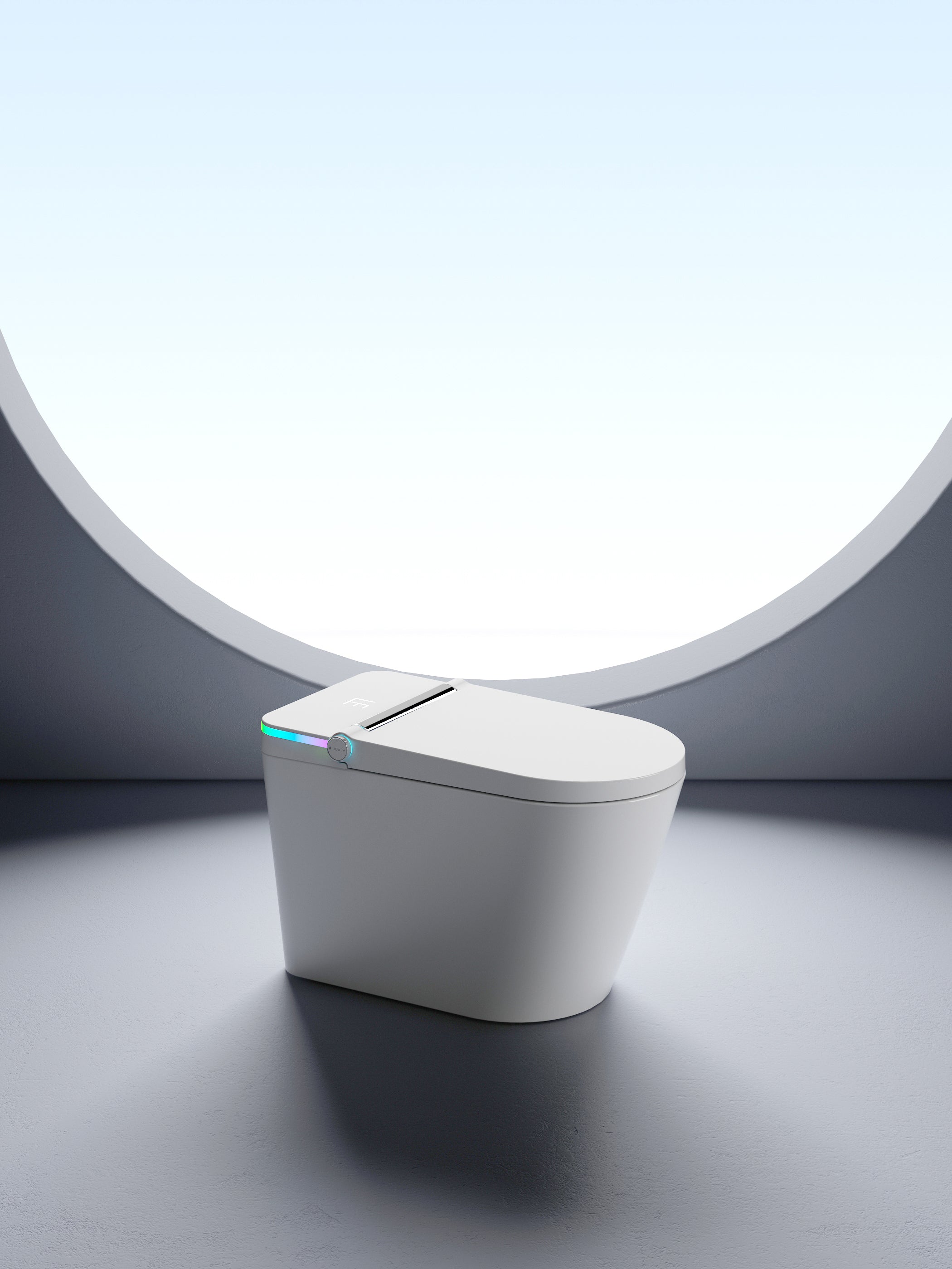 BathTec U5 – Smart Toilet with Signature Wing LED Lighting