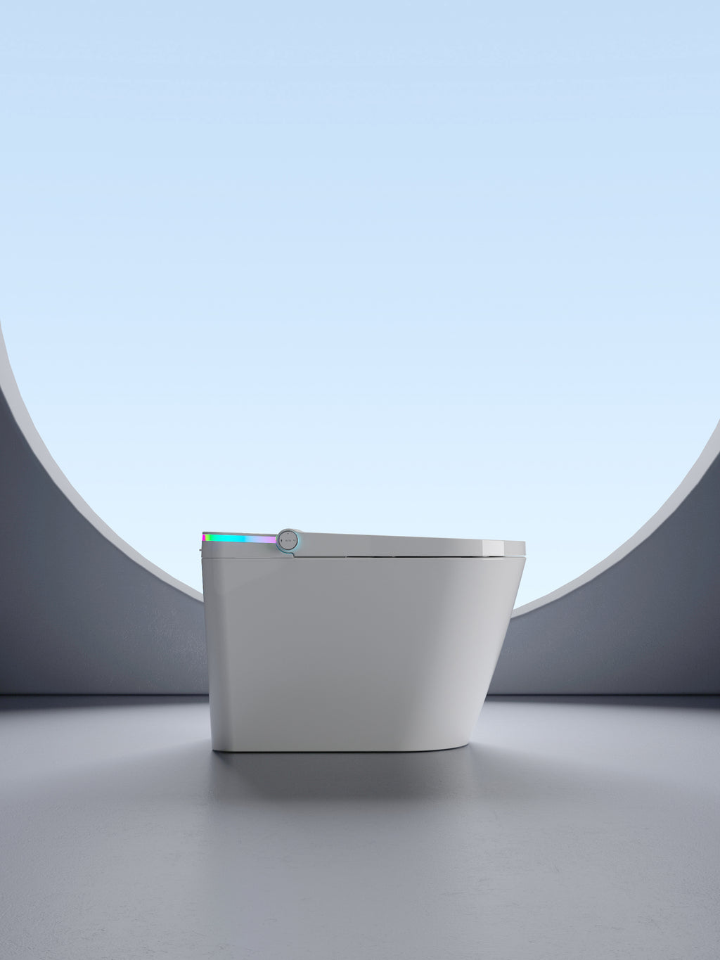 BathTec U5 – Smart Toilet with Signature Wing LED Lighting
