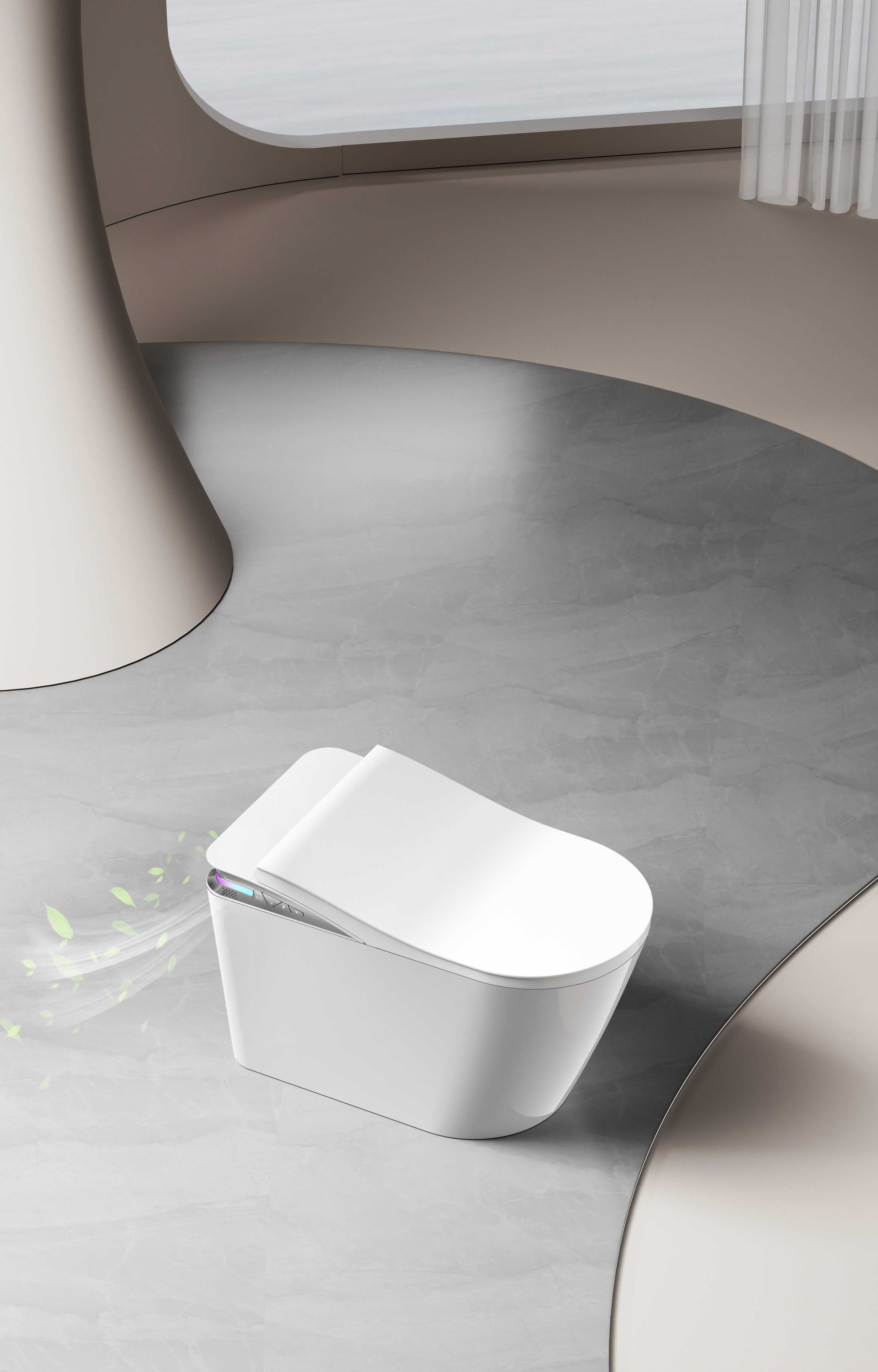 BathTec K2 – Designer Smart Toilet with Iconic Minimalist Aesthetic