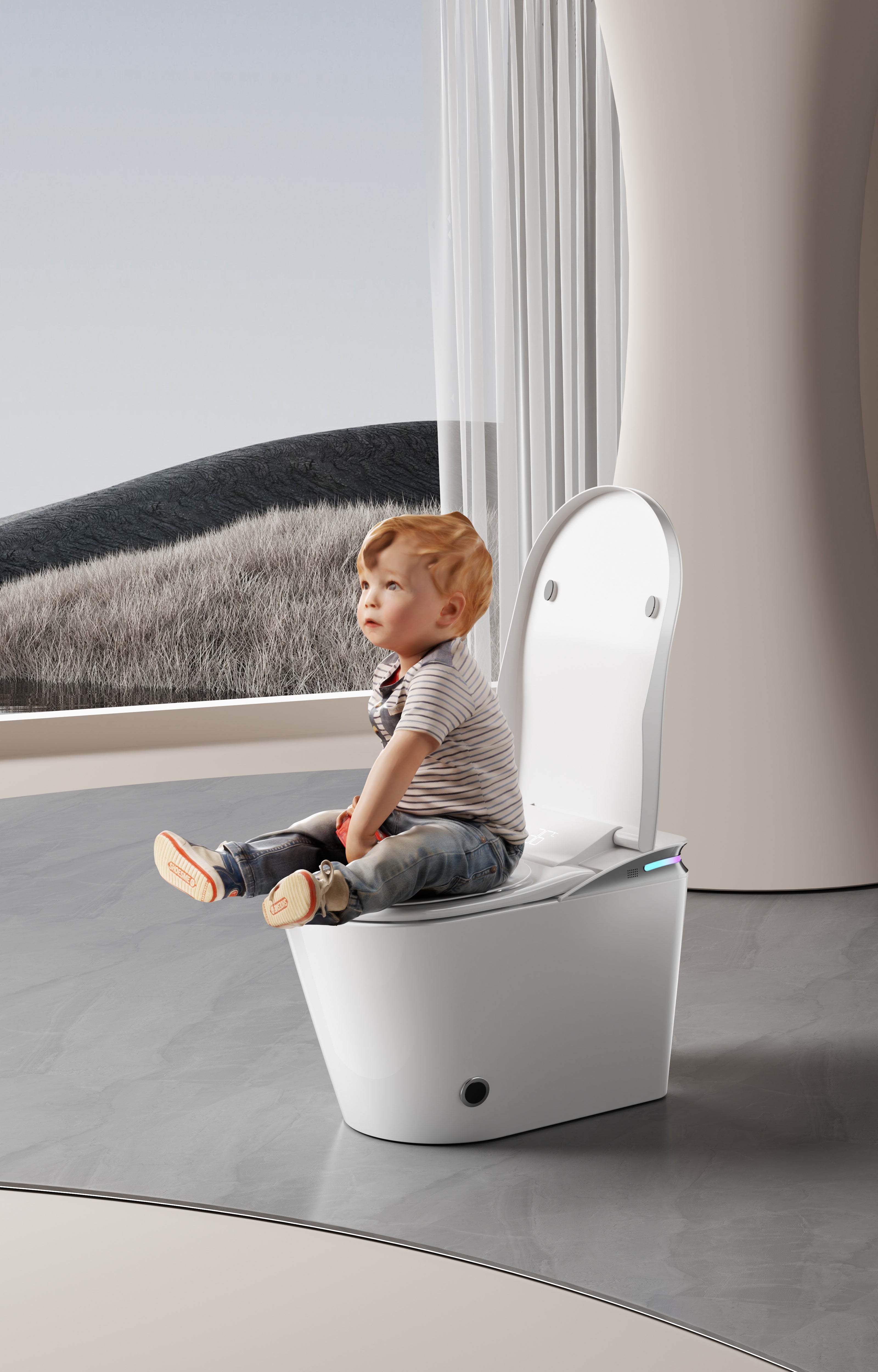 BathTec K2 – Designer Smart Toilet with Iconic Minimalist Aesthetic