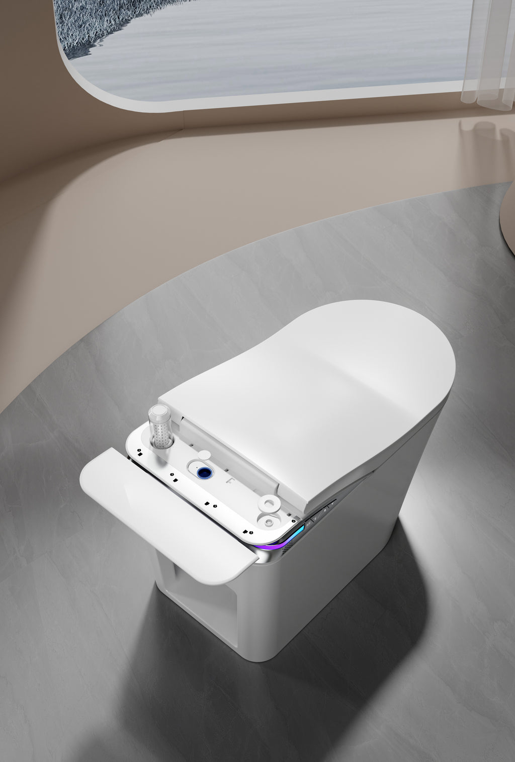 BathTec K2 – Designer Smart Toilet with Iconic Minimalist Aesthetic