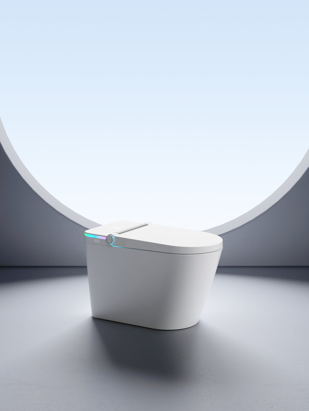BathTec U5 – Smart Toilet with Signature Wing LED Lighting