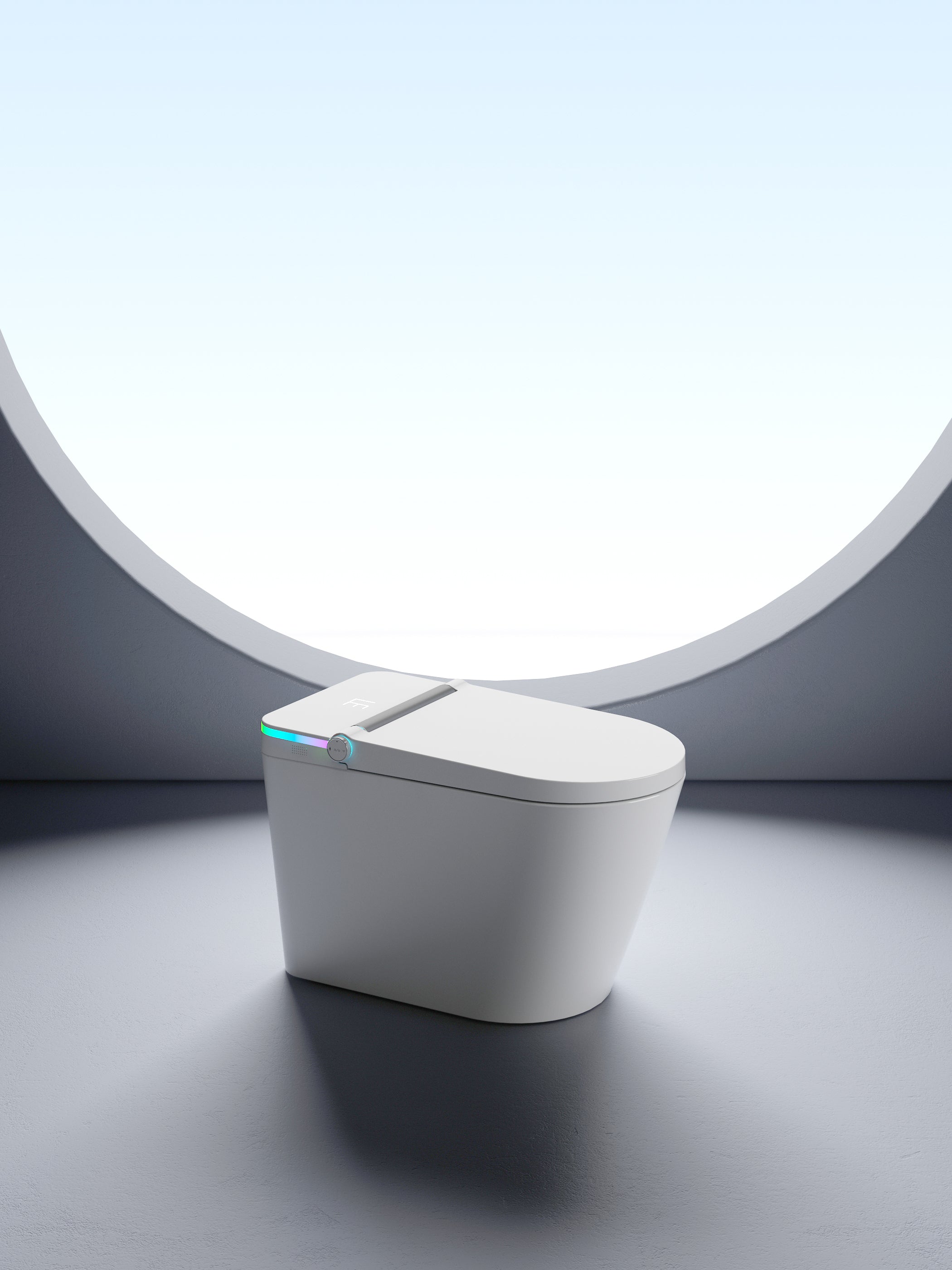 BathTec U5 – Smart Toilet with Signature Wing LED Lighting
