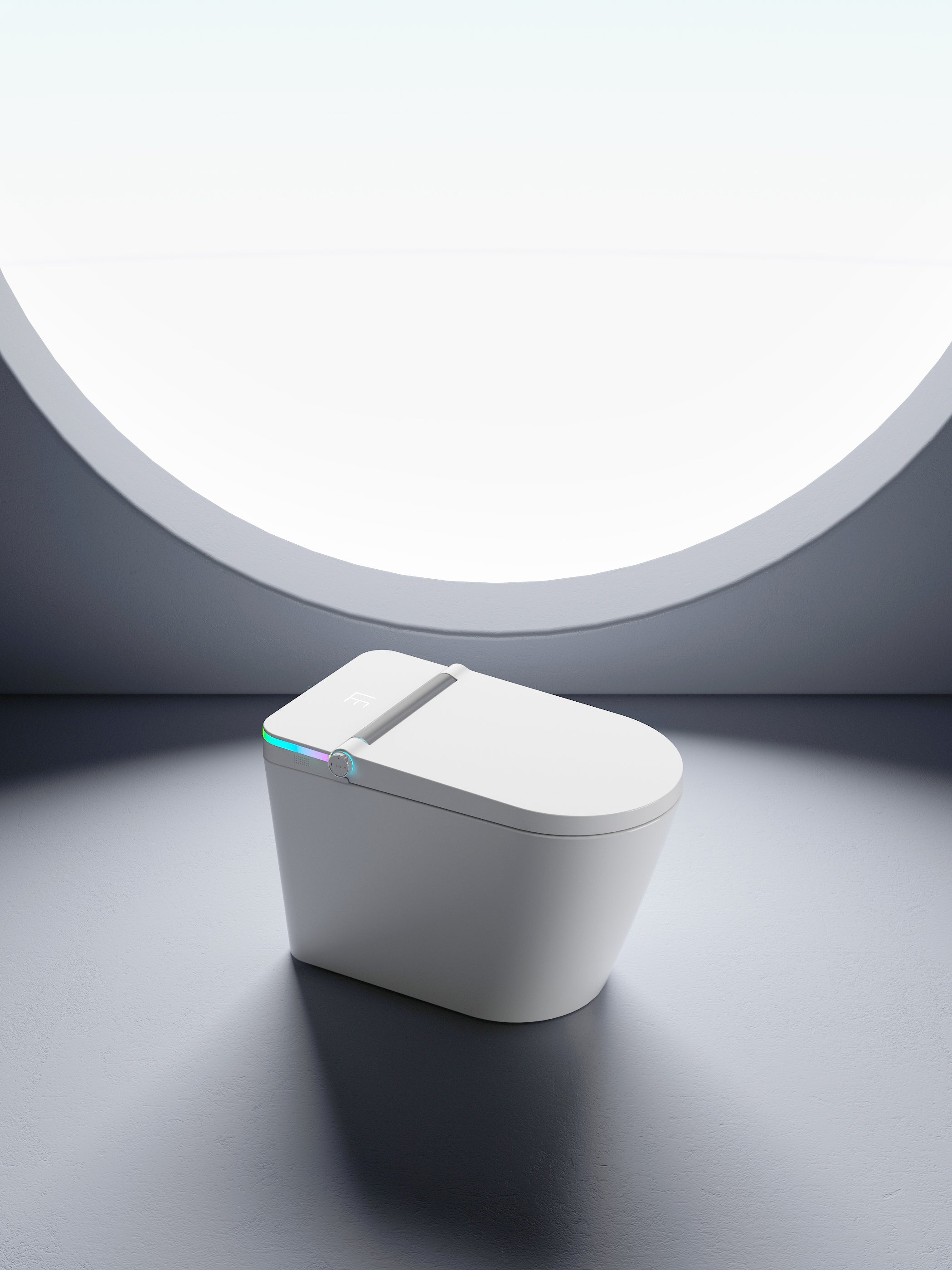 BathTec U5 – Smart Toilet with Signature Wing LED Lighting