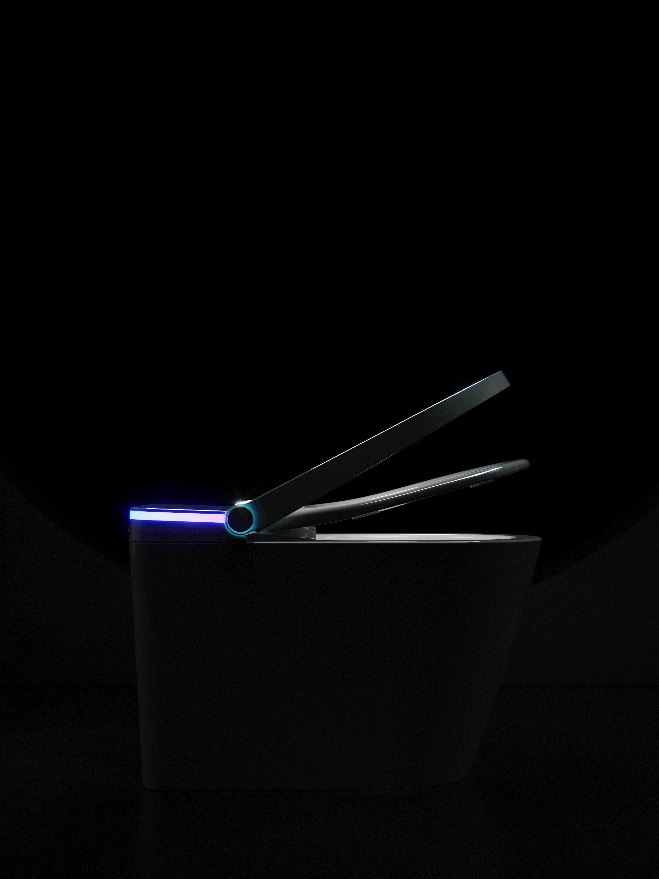 BathTec U5 – Smart Toilet with Signature Wing LED Lighting