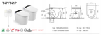 BathTec T4 – Futuristic Smart Toilet with Curved LED Display