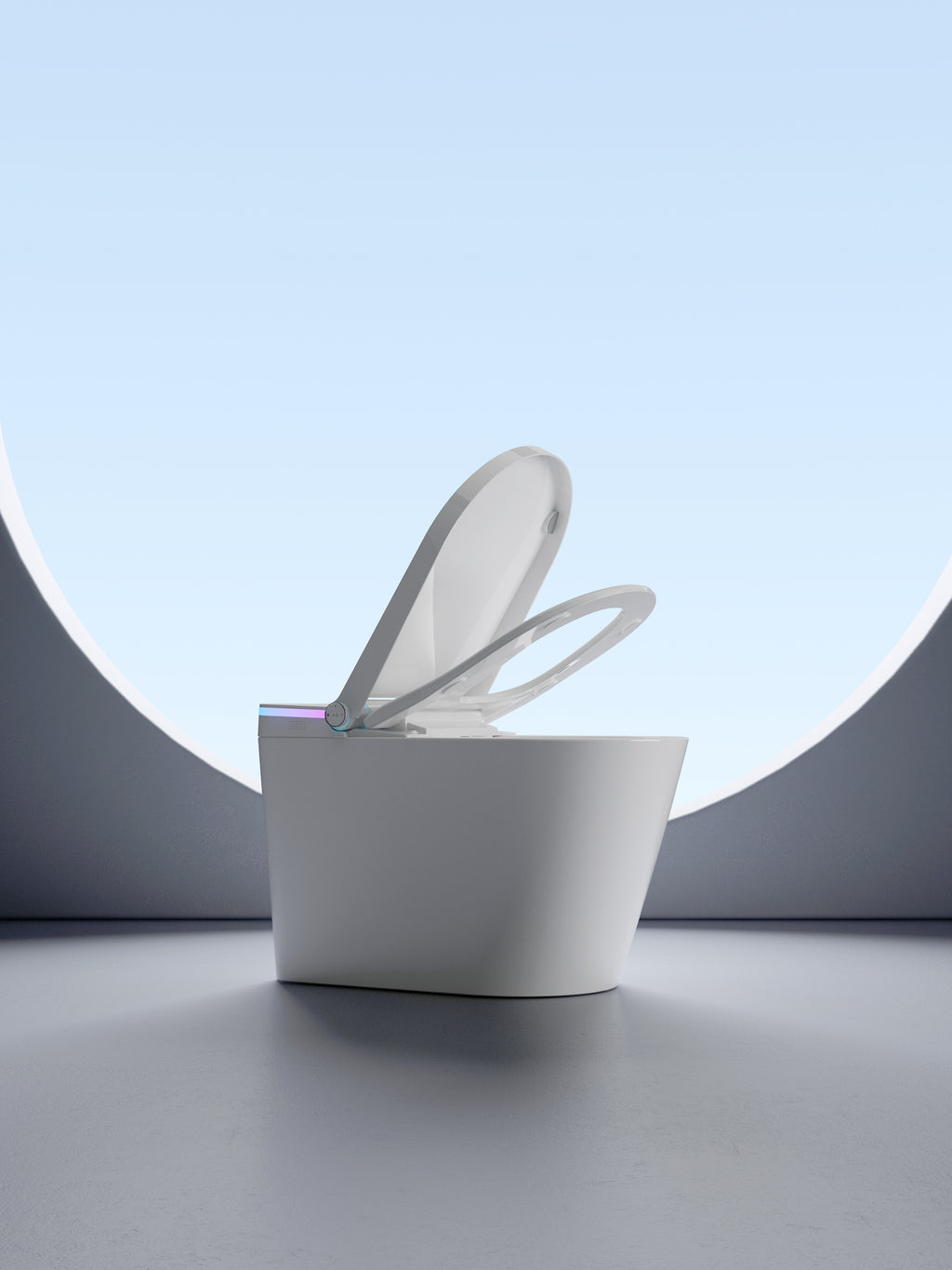 BathTec U5 – Smart Toilet with Signature Wing LED Lighting