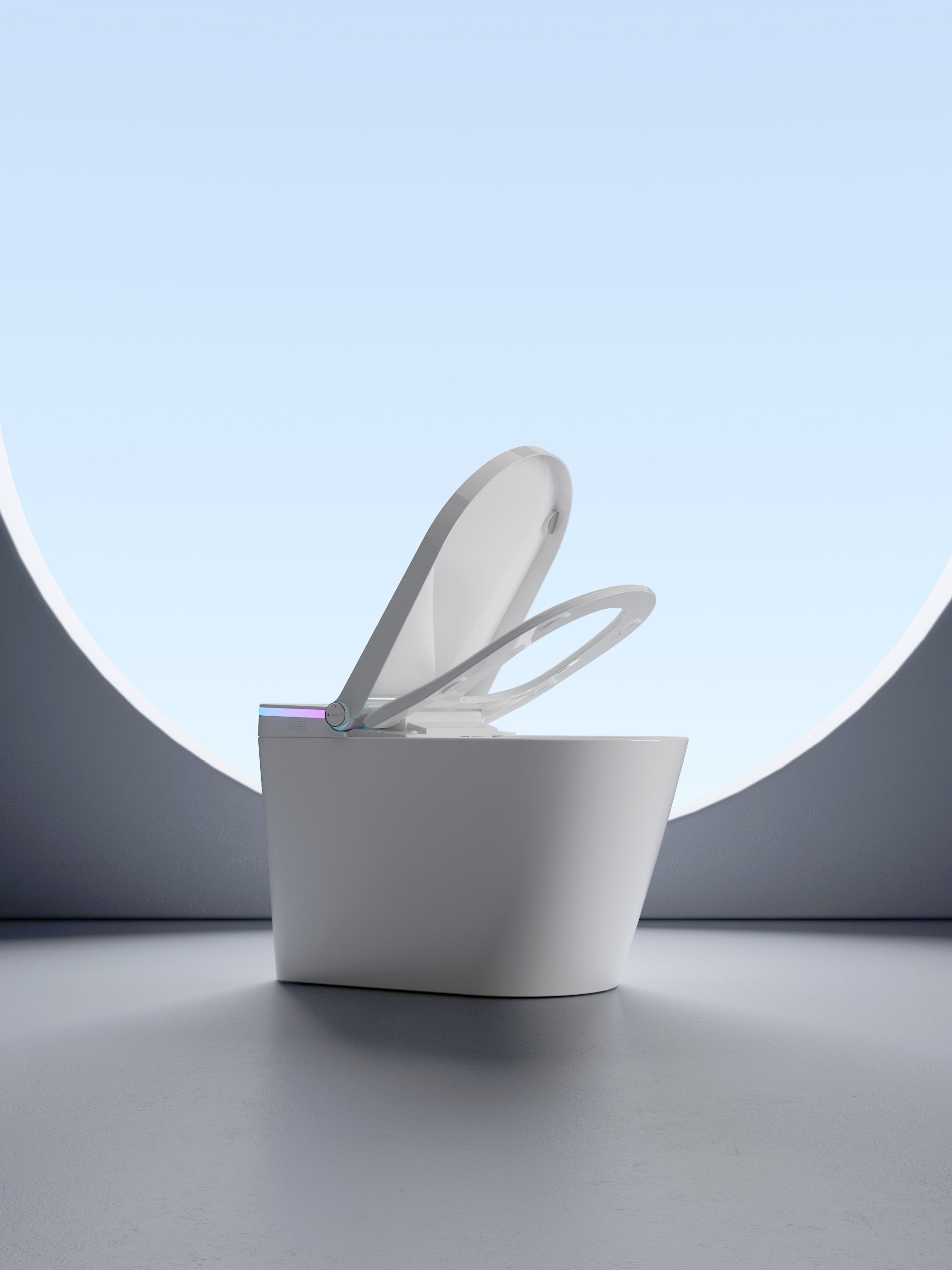 BathTec U5 – Smart Toilet with Signature Wing LED Lighting