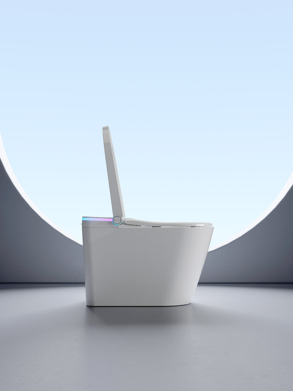 BathTec U5 – Smart Toilet with Signature Wing LED Lighting