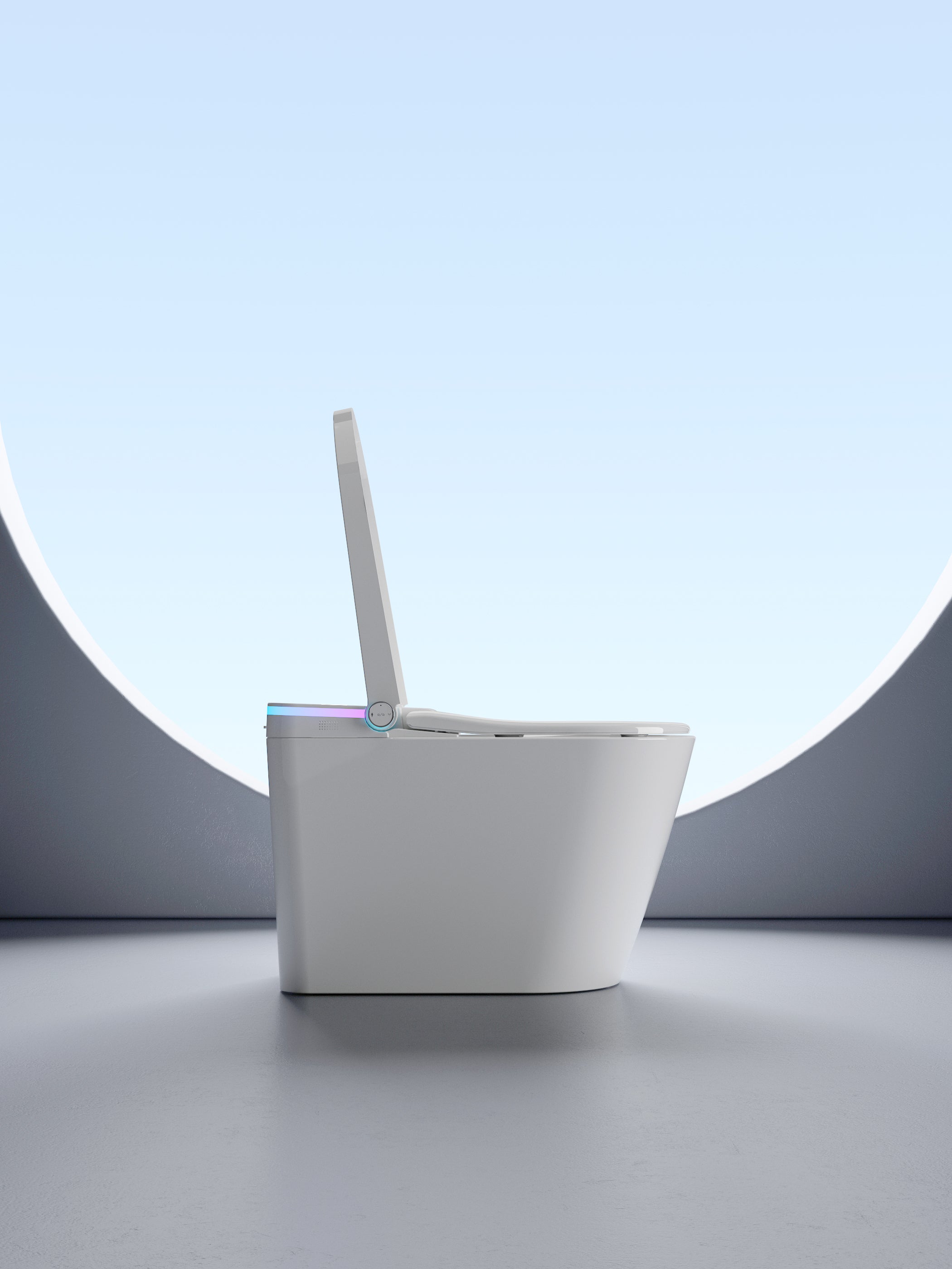 BathTec U5 – Smart Toilet with Signature Wing LED Lighting