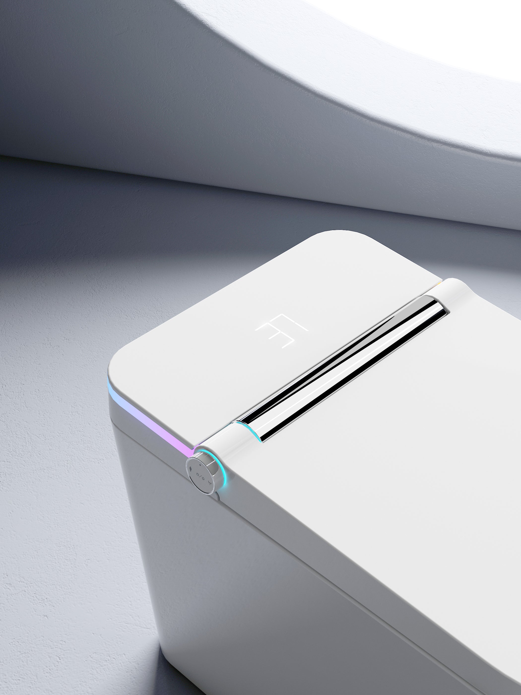 BathTec U5 – Smart Toilet with Signature Wing LED Lighting