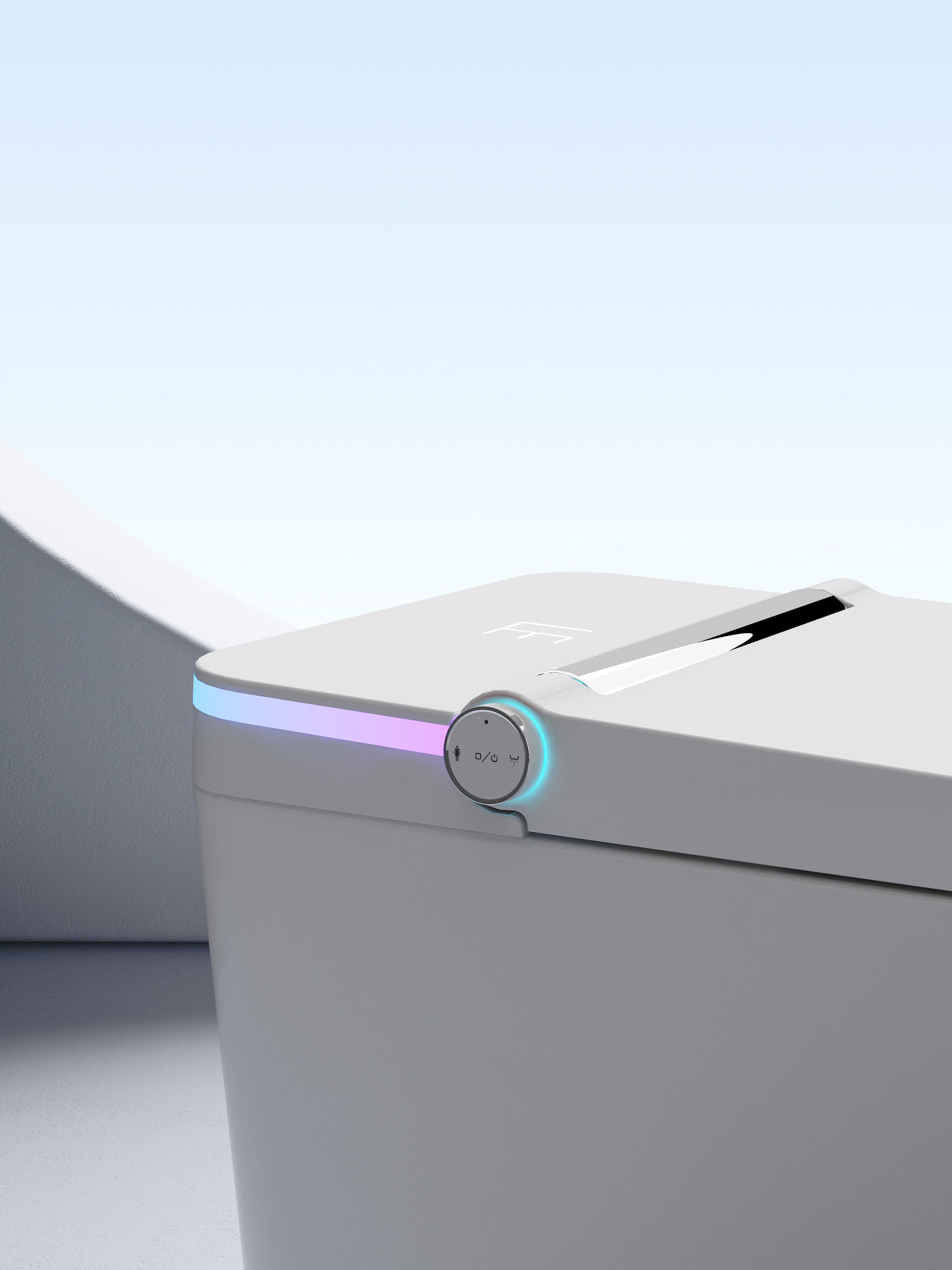 BathTec U5 – Smart Toilet with Signature Wing LED Lighting