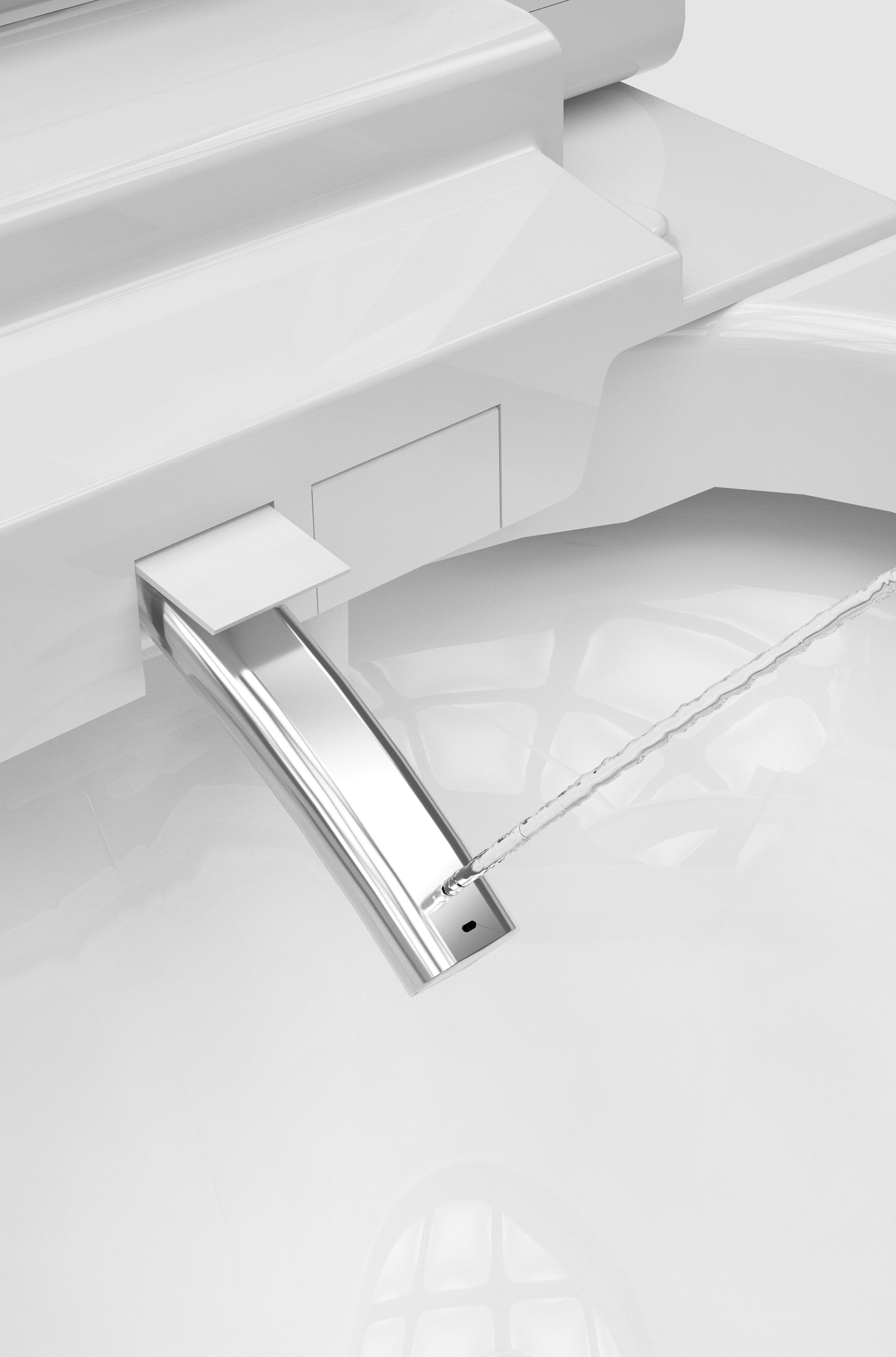 BathTec U5 – Smart Toilet with Signature Wing LED Lighting