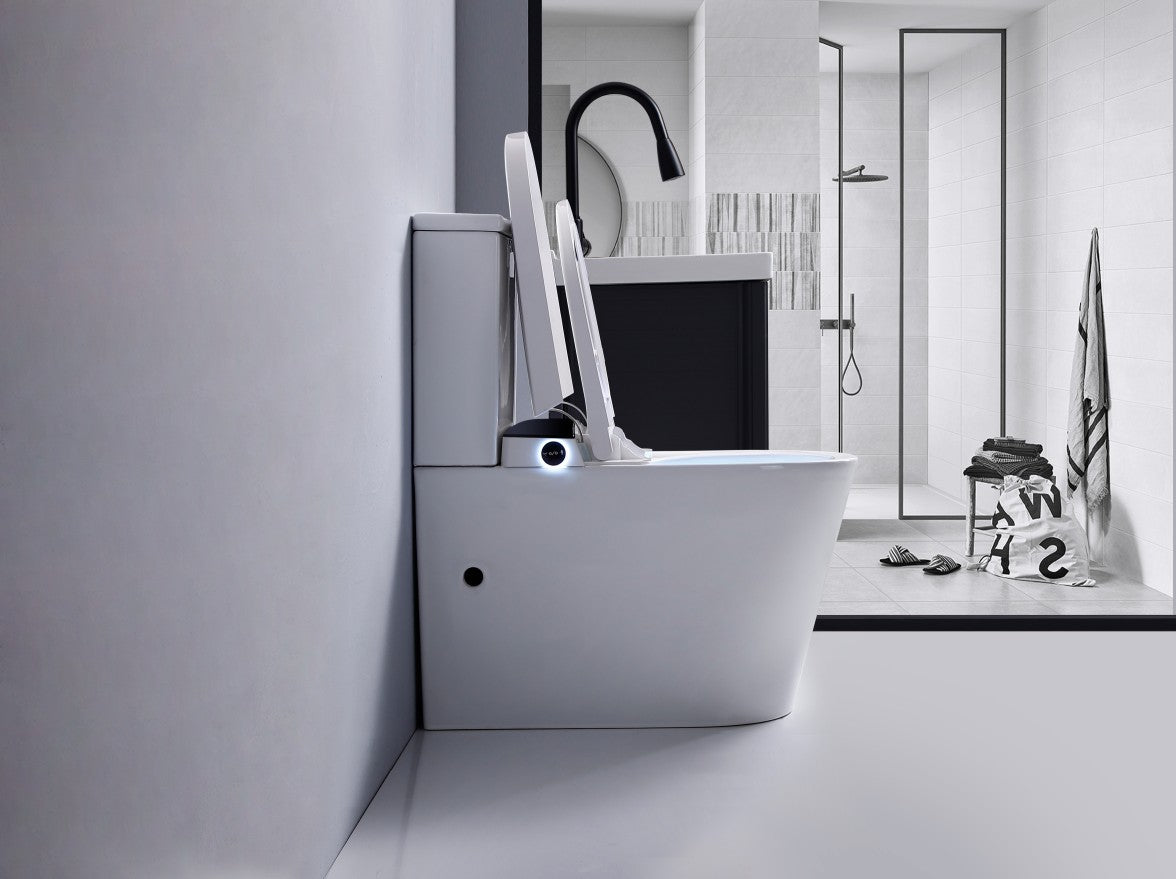Back to Wall Smart Toilets with Sensor-Based Automatic Flushing