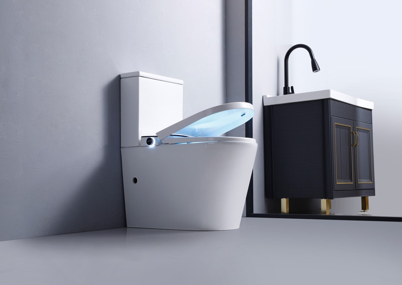 Back to Wall Smart Toilets with feminine wash