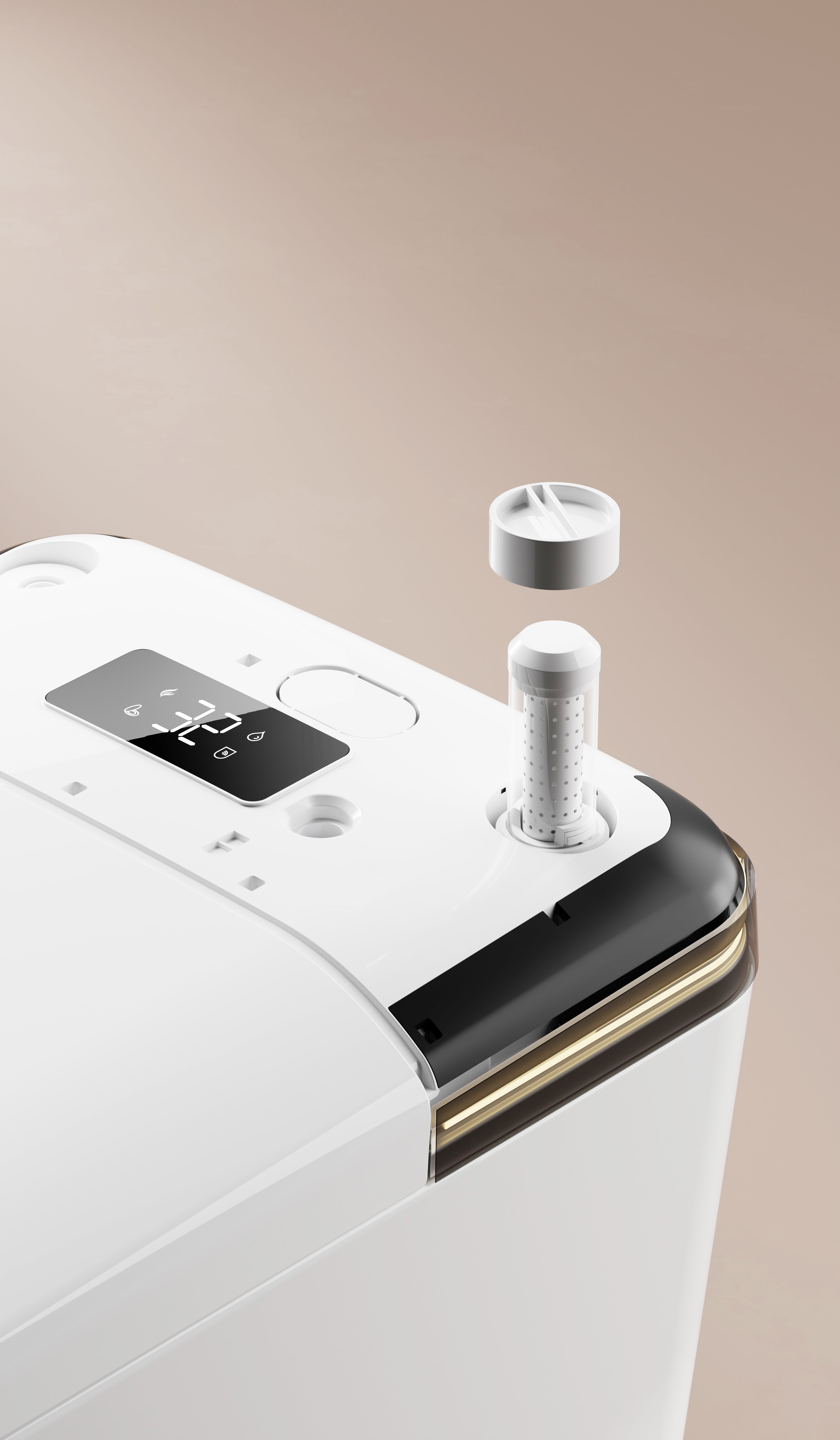 Bathtec U7 – Premium Flagship Smart Toilet with Integrated Cleaning Bar System