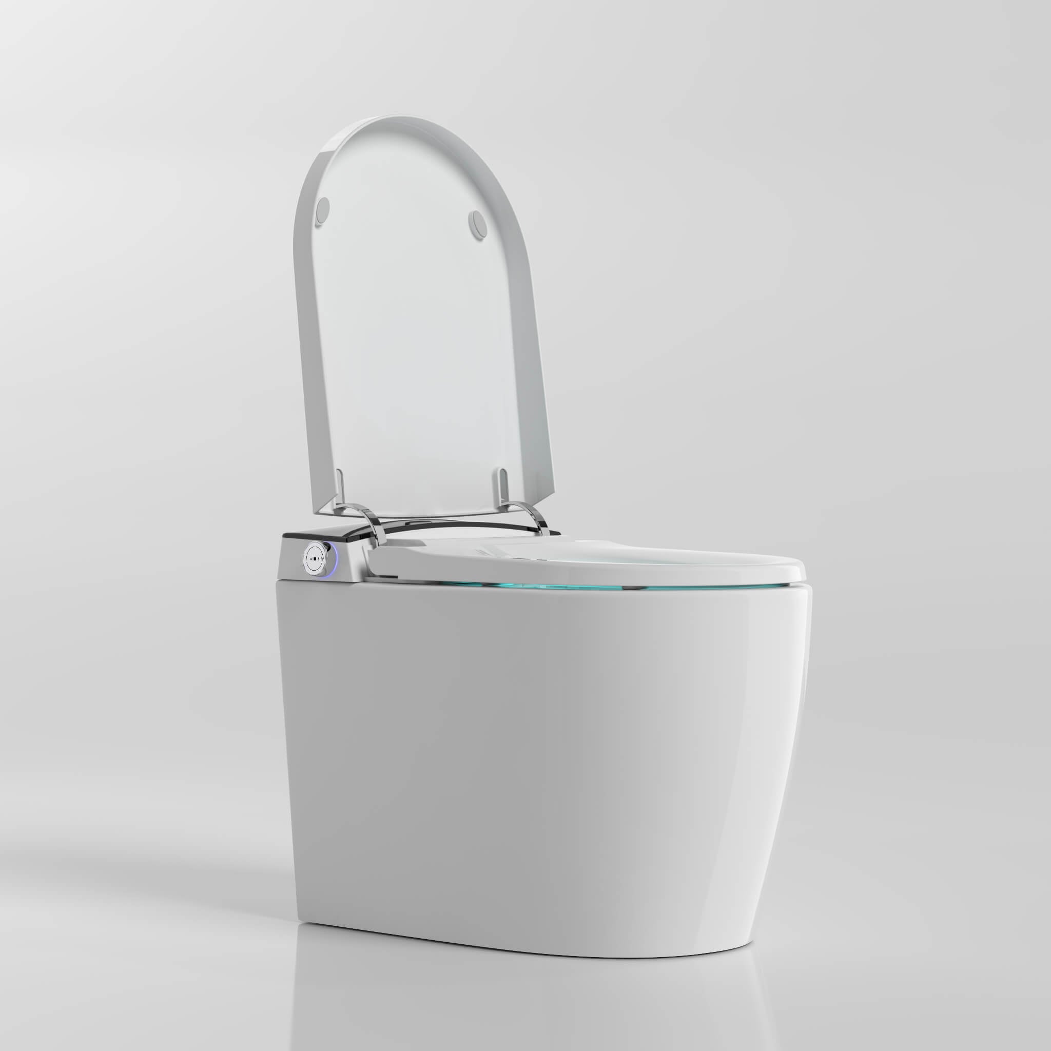 In-Wall Tank Smart Toilet with LED Display & Night Light