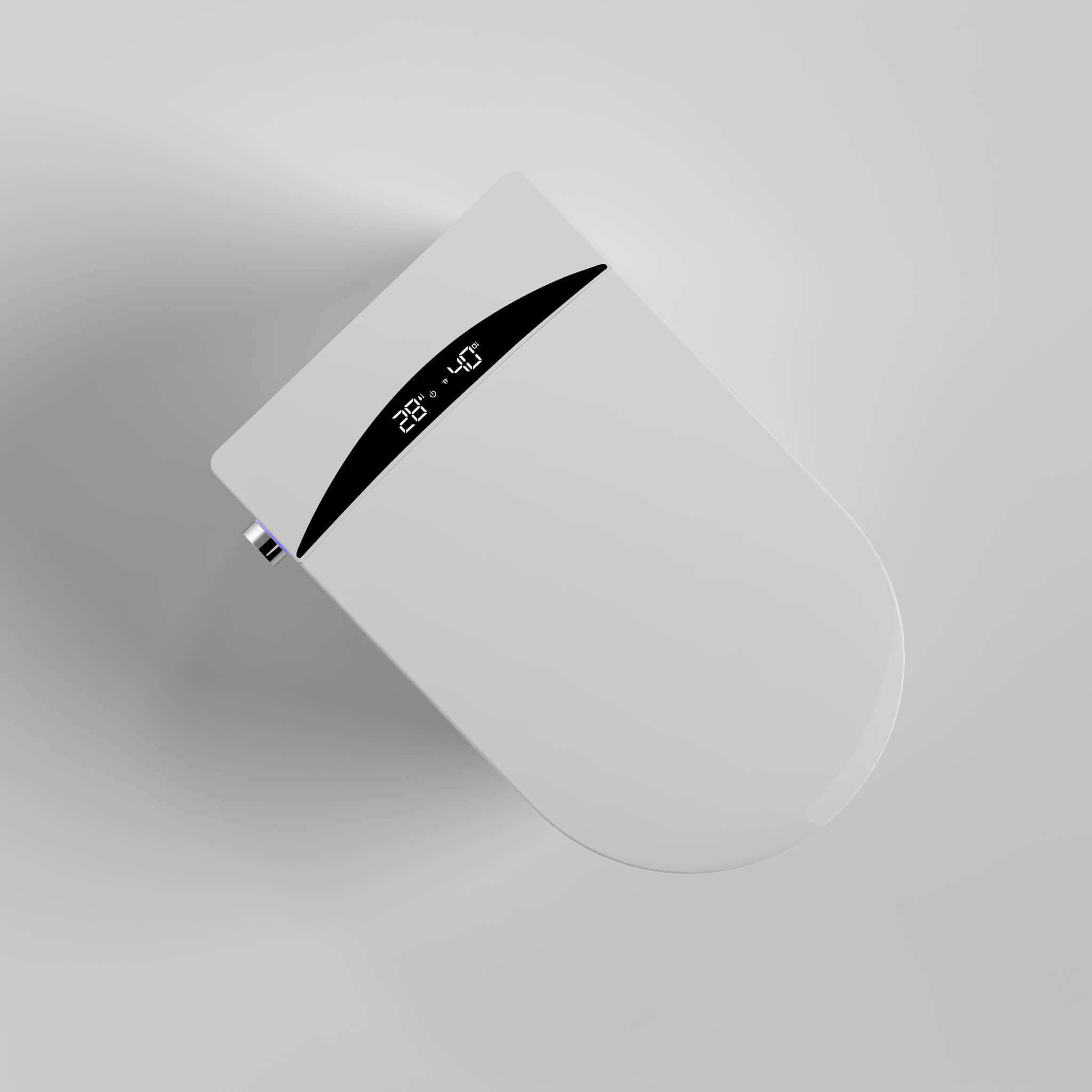 In-Wall Tank smart toilet with Curved LED Display