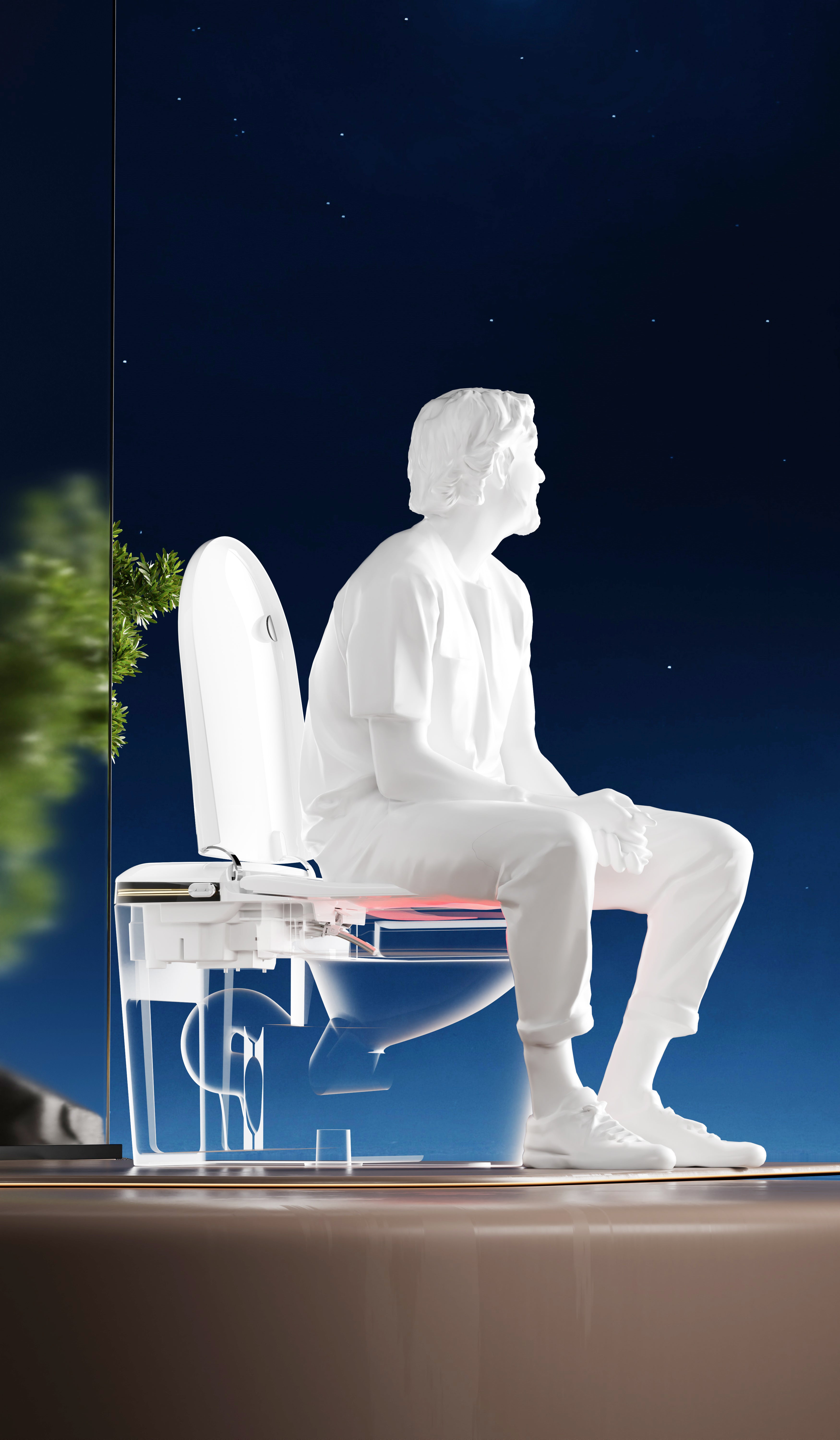 Bathtec U7 – Premium Flagship Smart Toilet with Integrated Cleaning Bar System