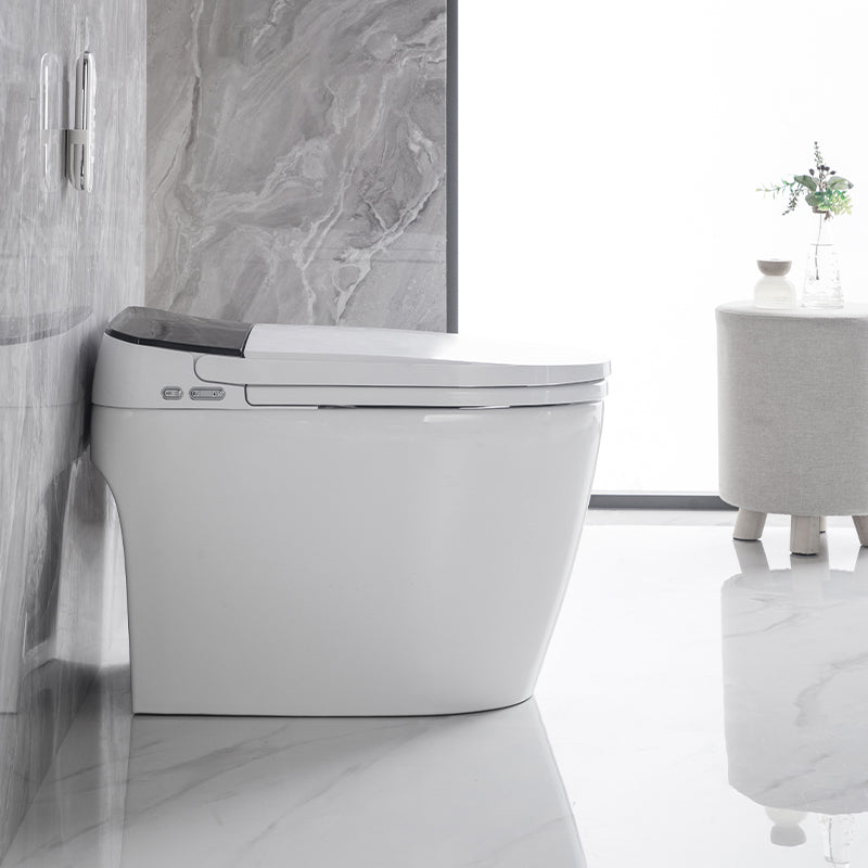 Tankless smart toilet with LED Night Light