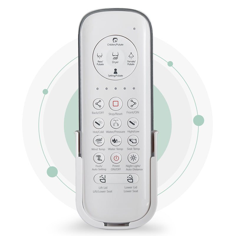 Tankless smart toilet with Remote