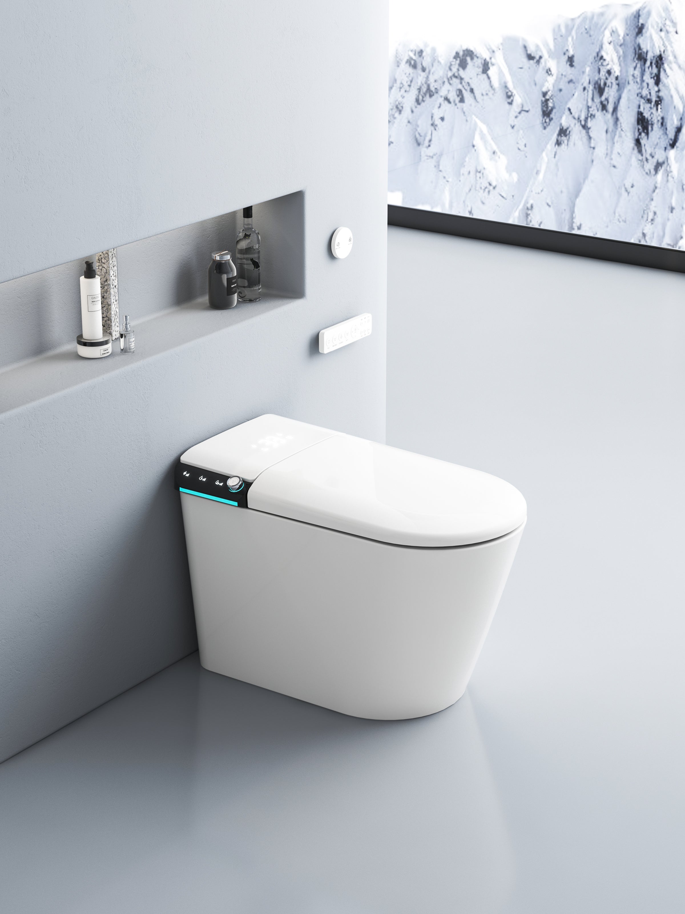 BathTec U1 –  Personalised Smart Toilet with Dual-User Memory & Auto Functions