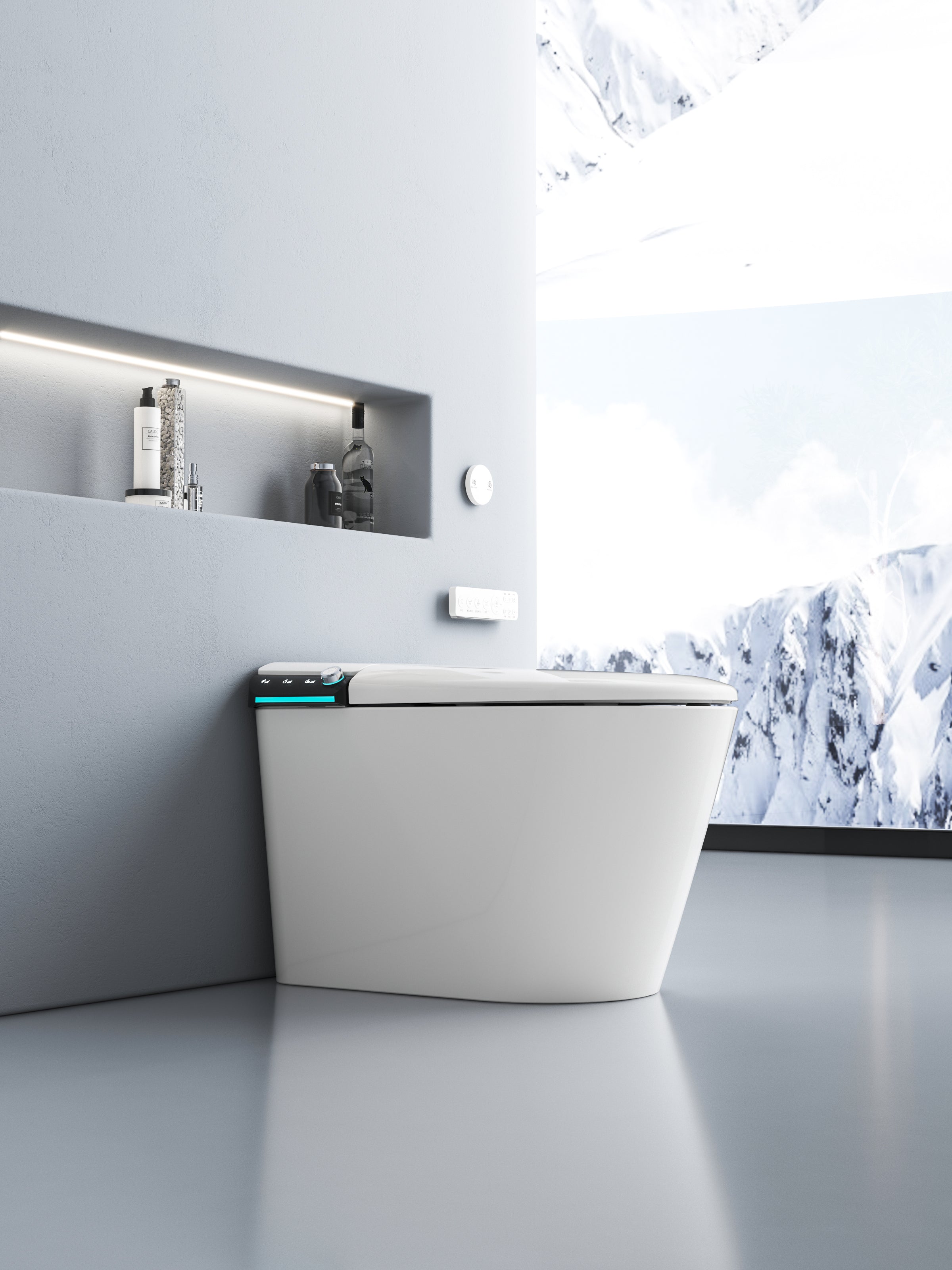 BathTec U1 –  Personalised Smart Toilet with Dual-User Memory & Auto Functions
