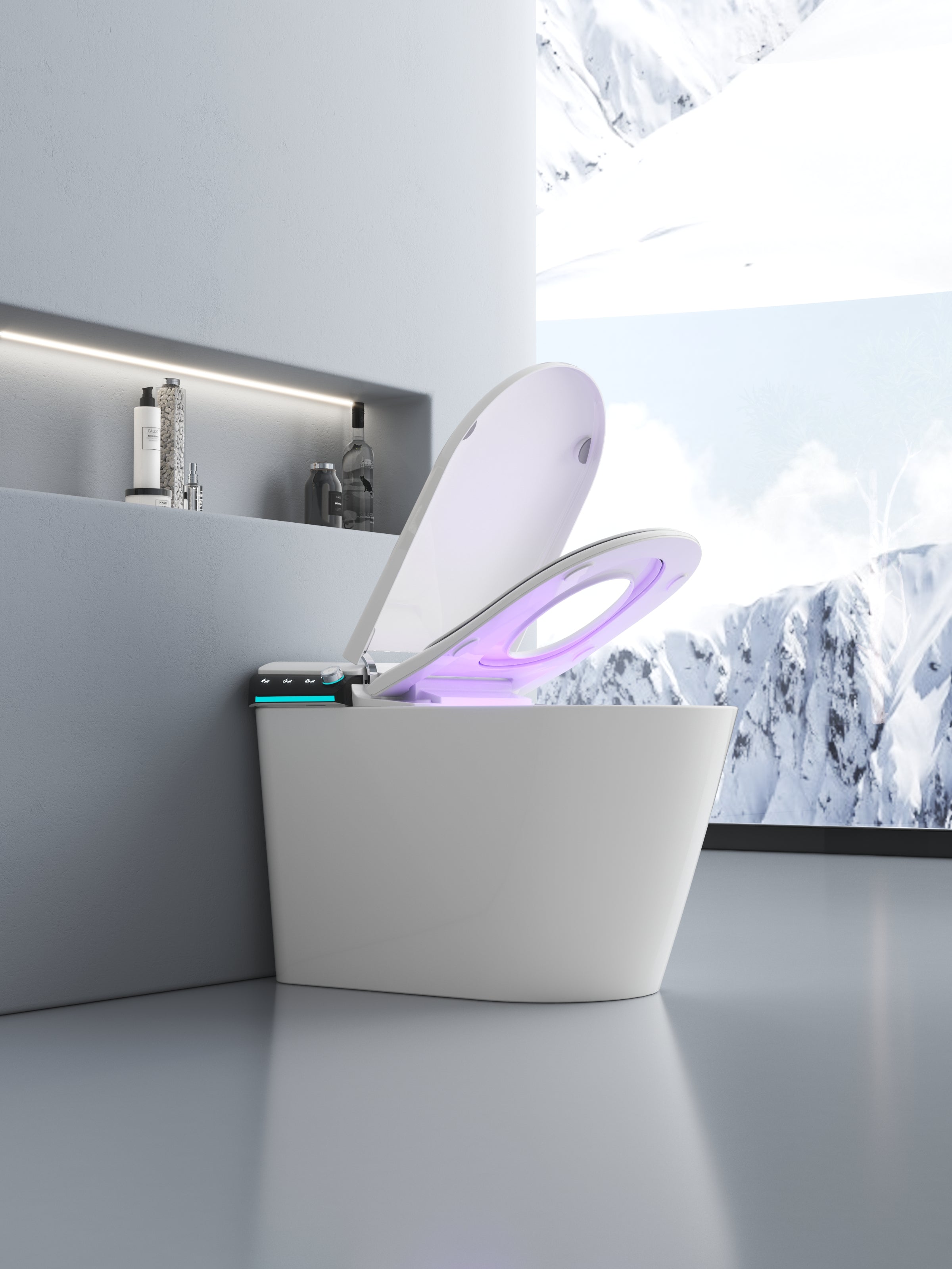 BathTec U1 –  Personalised Smart Toilet with Dual-User Memory & Auto Functions
