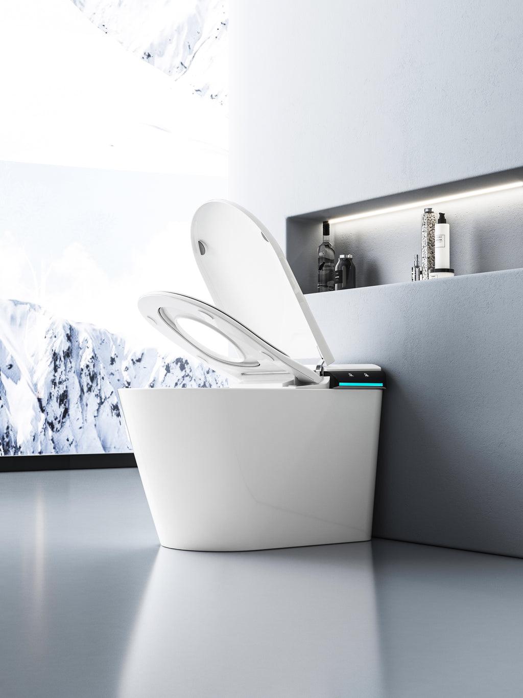 BathTec U1 –  Personalised Smart Toilet with Dual-User Memory & Auto Functions