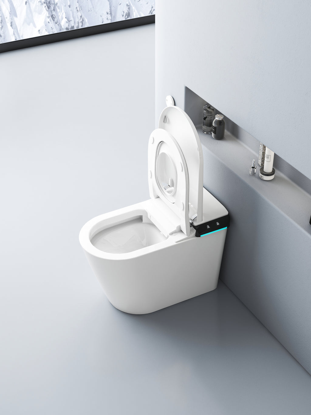 BathTec U1 –  Personalised Smart Toilet with Dual-User Memory & Auto Functions
