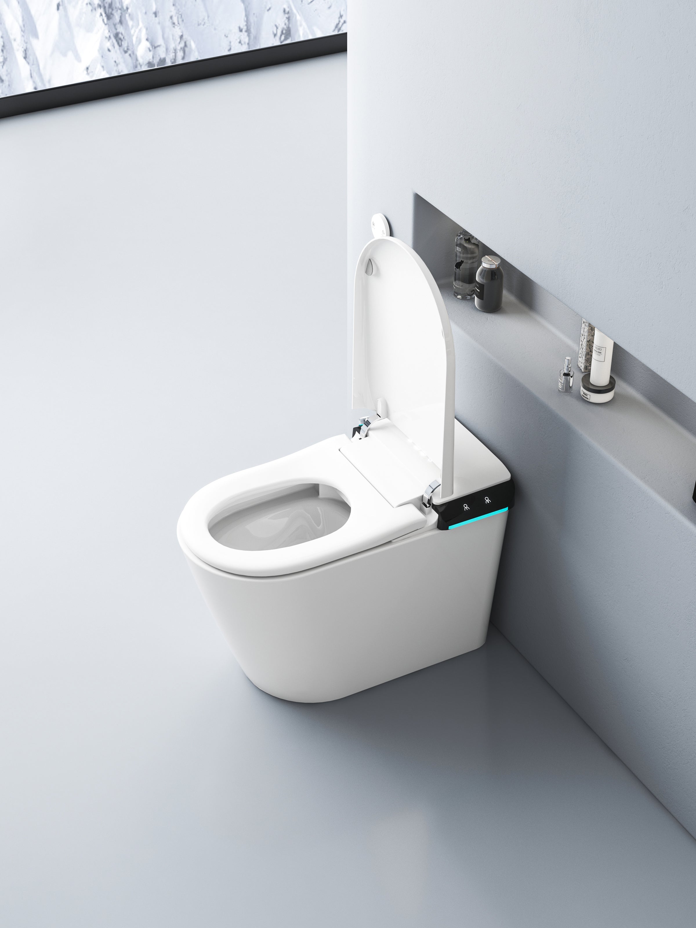 BathTec U1 –  Personalised Smart Toilet with Dual-User Memory & Auto Functions