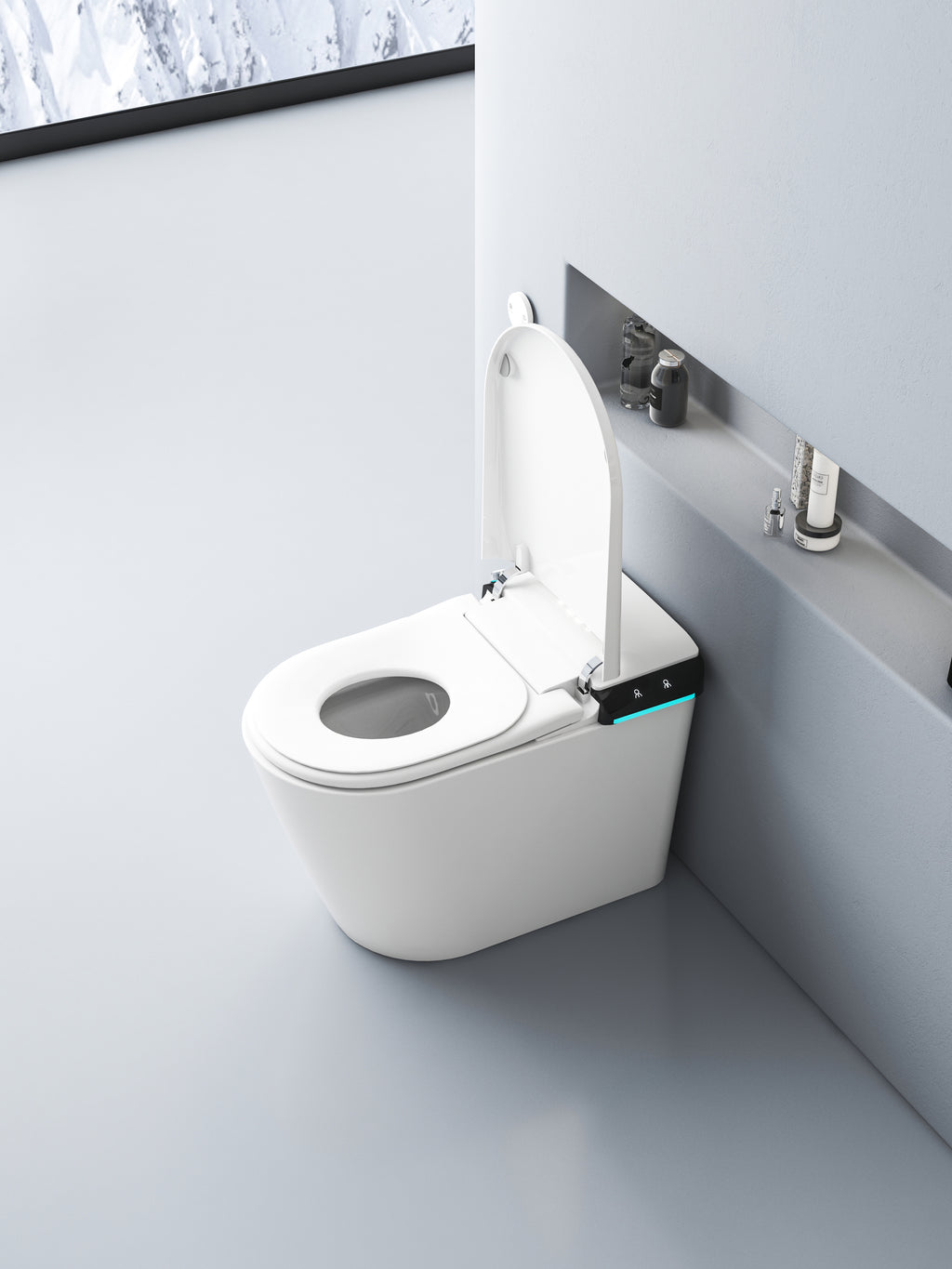 BathTec U1 –  Personalised Smart Toilet with Dual-User Memory & Auto Functions