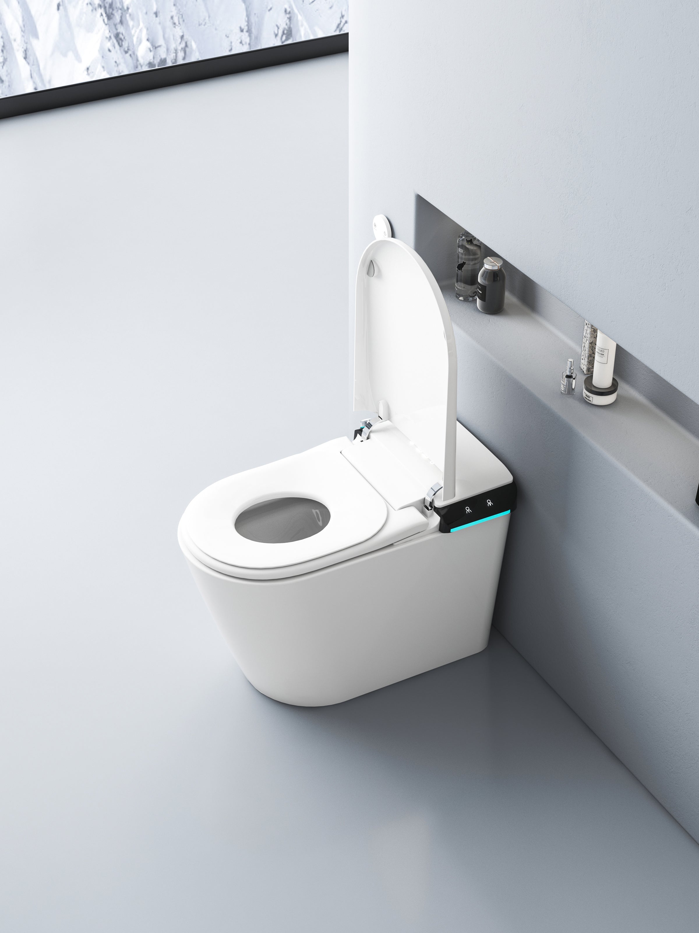 BathTec U1 –  Personalised Smart Toilet with Dual-User Memory & Auto Functions