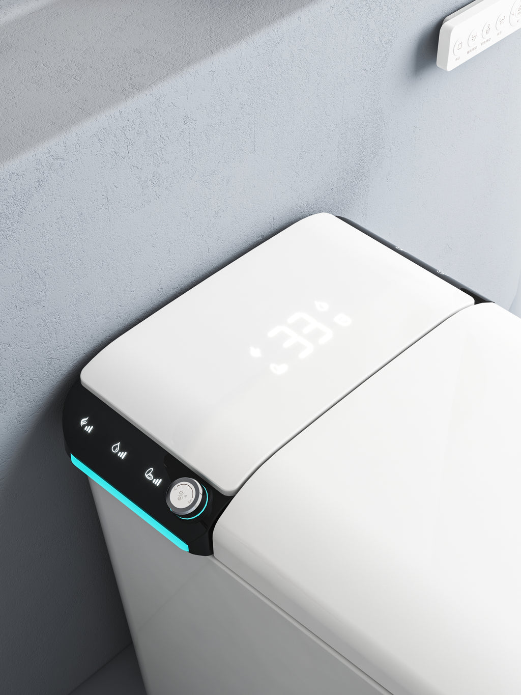 BathTec U1 –  Personalised Smart Toilet with Dual-User Memory & Auto Functions