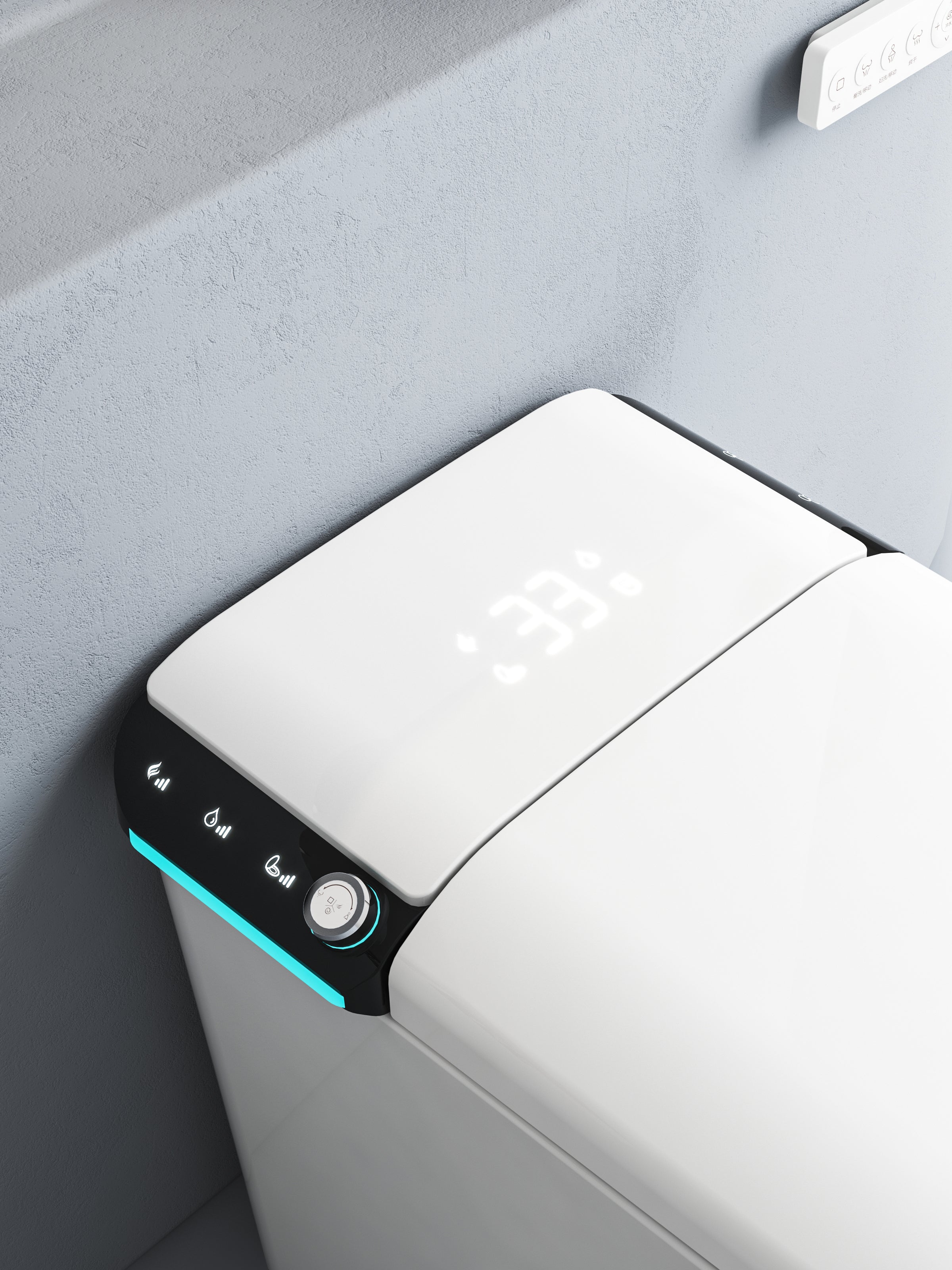 BathTec U1 –  Personalised Smart Toilet with Dual-User Memory & Auto Functions