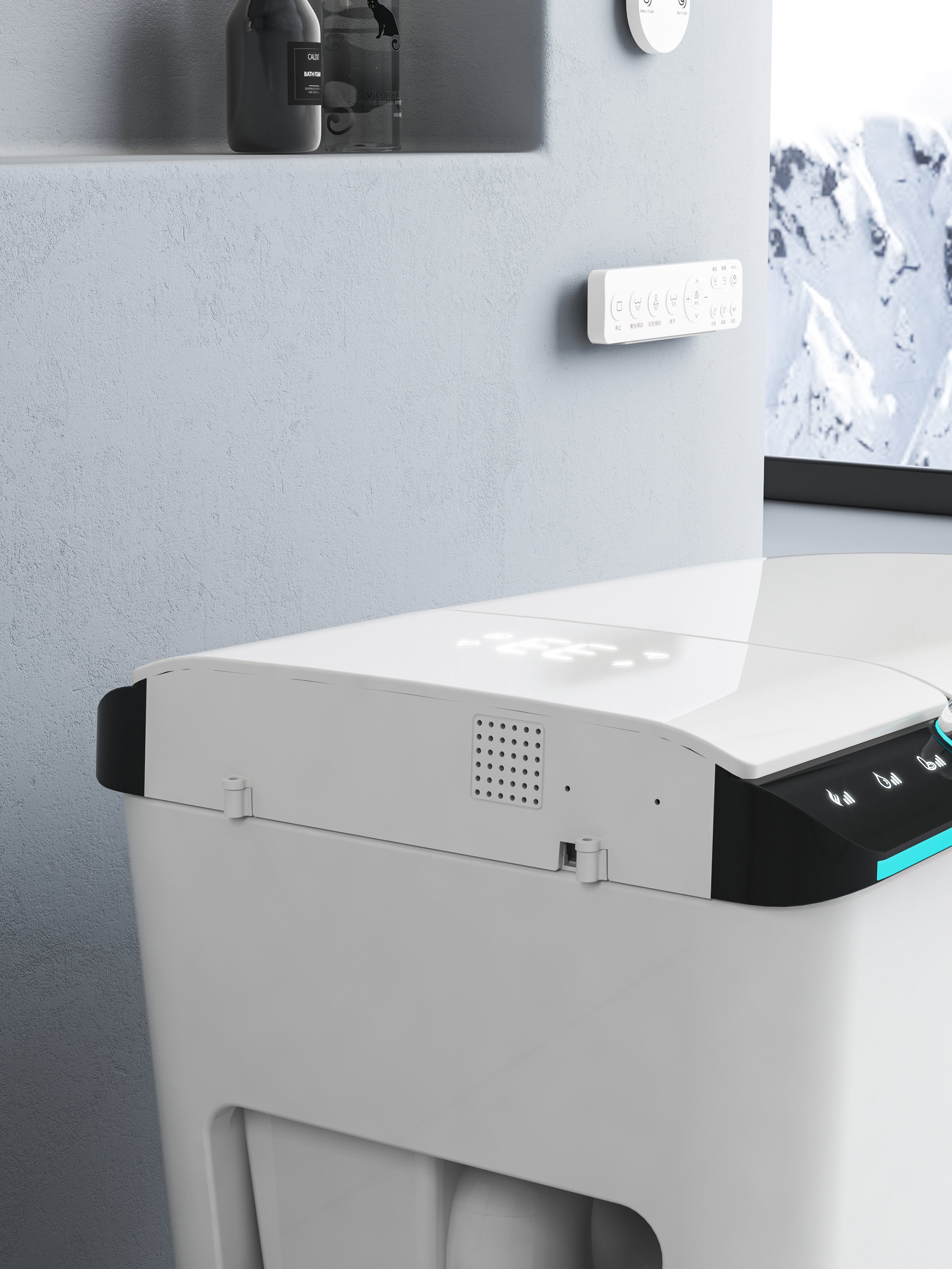 BathTec U1 –  Personalised Smart Toilet with Dual-User Memory & Auto Functions