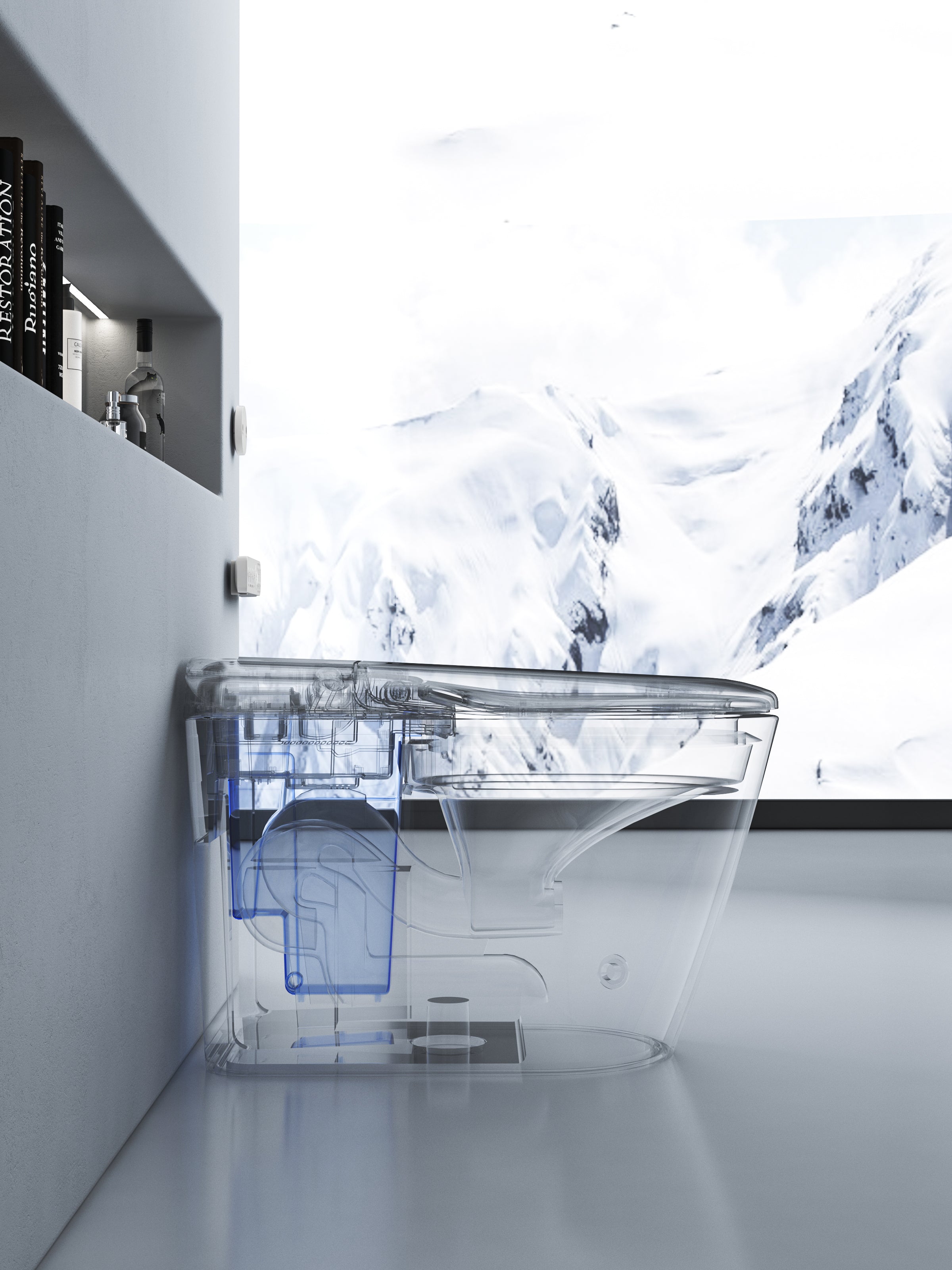 BathTec U1 –  Personalised Smart Toilet with Dual-User Memory & Auto Functions