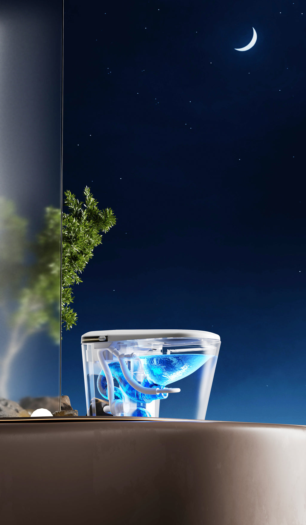 Bathtec U7 – Premium Flagship Smart Toilet with Integrated Cleaning Bar System