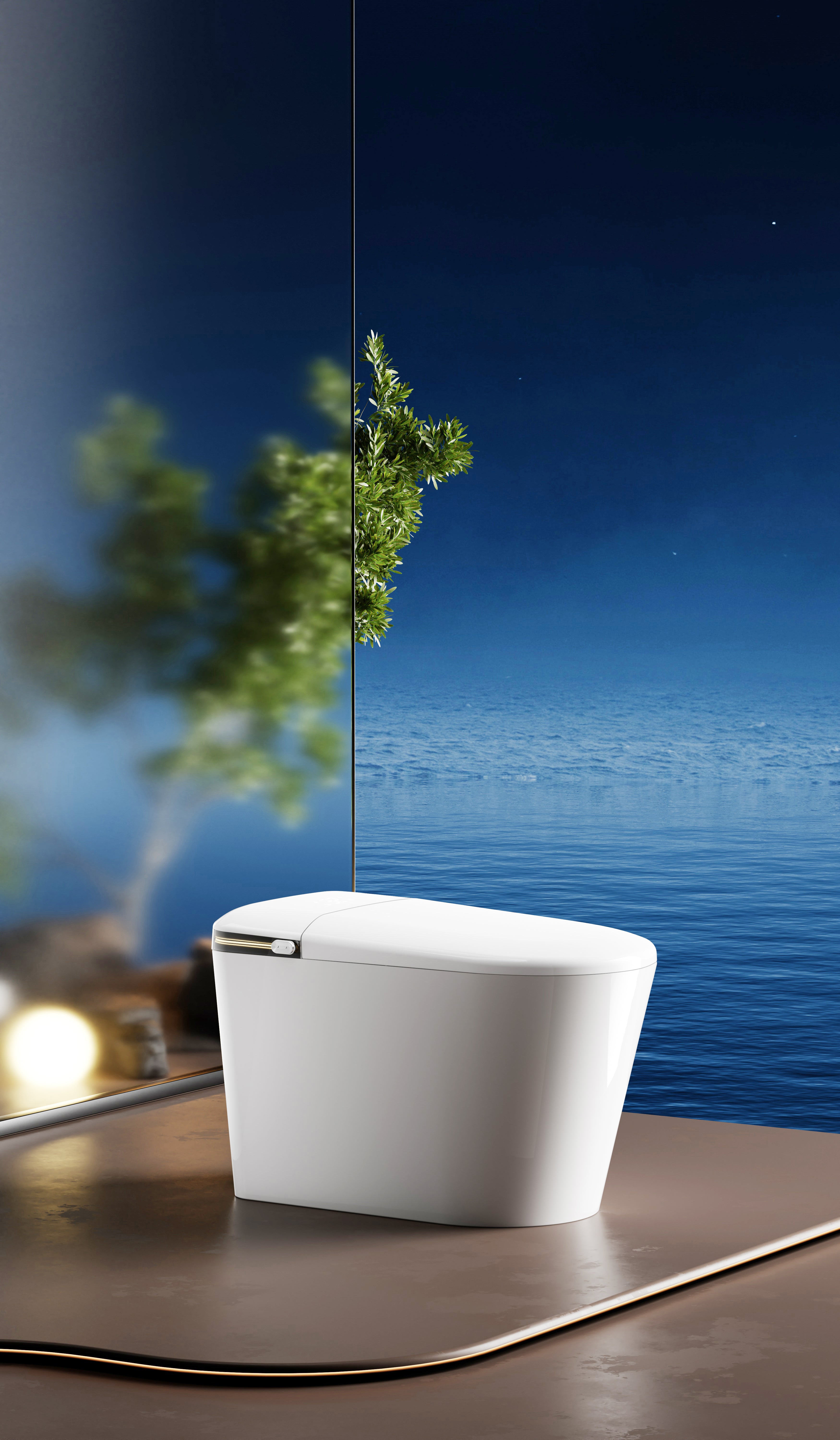 Bathtec U7 – Premium Flagship Smart Toilet with Integrated Cleaning Bar System
