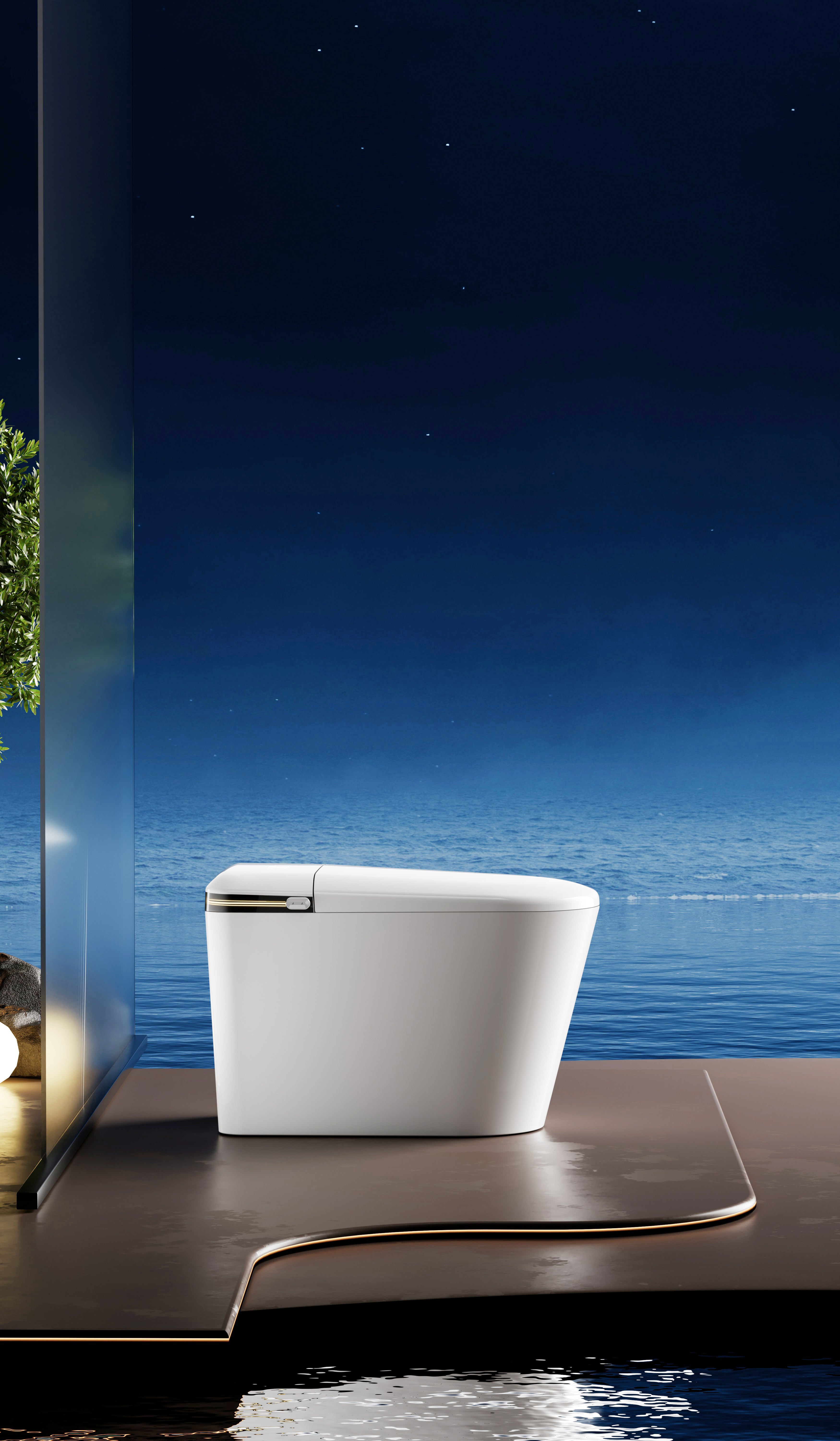 Bathtec U7 – Premium Flagship Smart Toilet with Integrated Cleaning Bar System