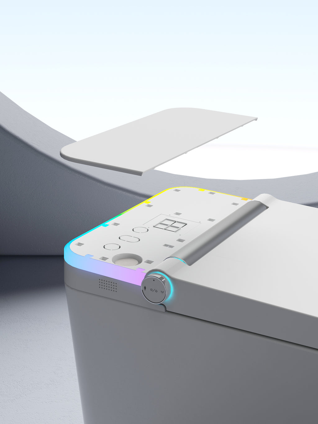 BathTec U5 – Smart Toilet with Signature Wing LED Lighting