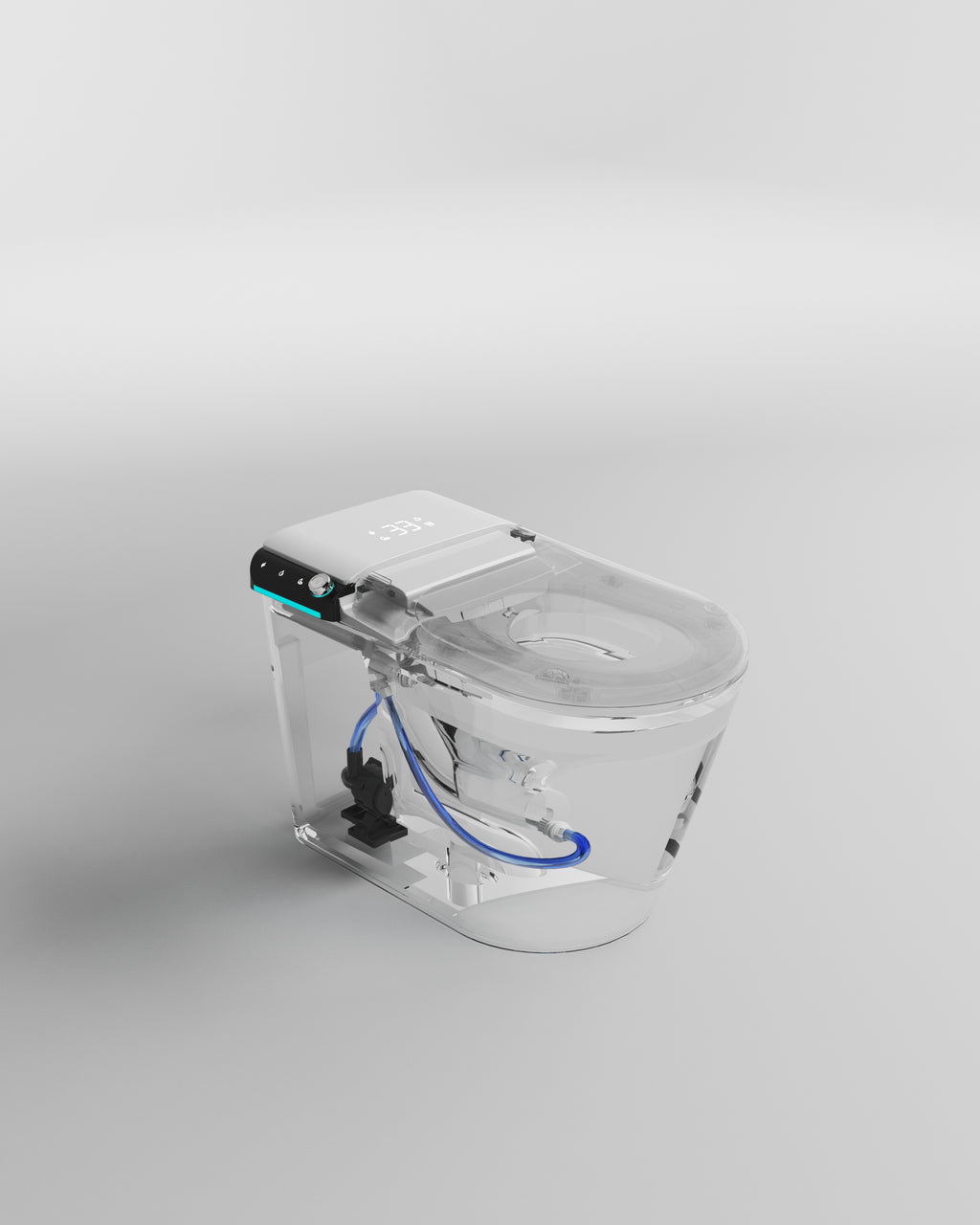 BathTec U1 –  Personalised Smart Toilet with Dual-User Memory & Auto Functions