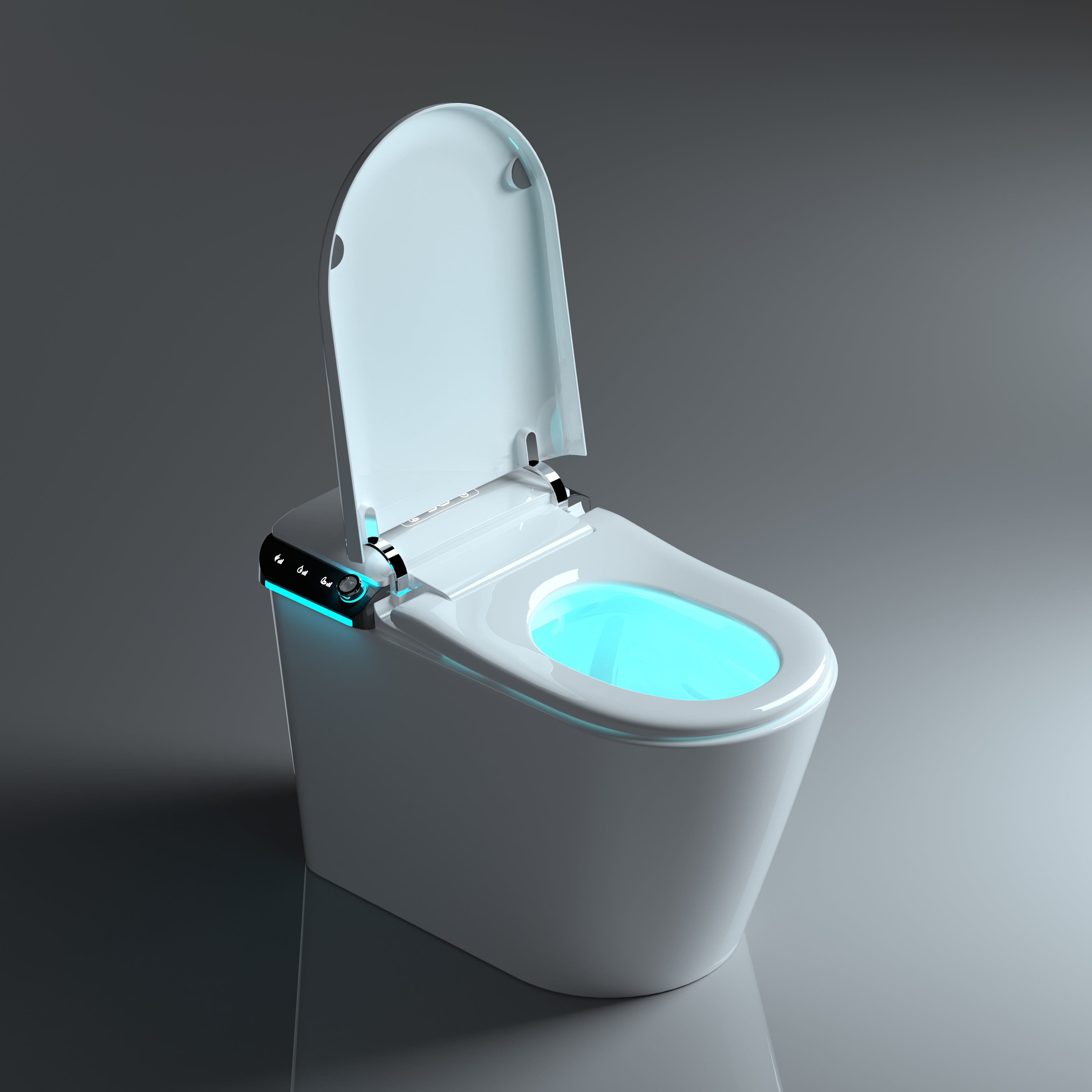 BathTec U1 –  Personalised Smart Toilet with Dual-User Memory & Auto Functions