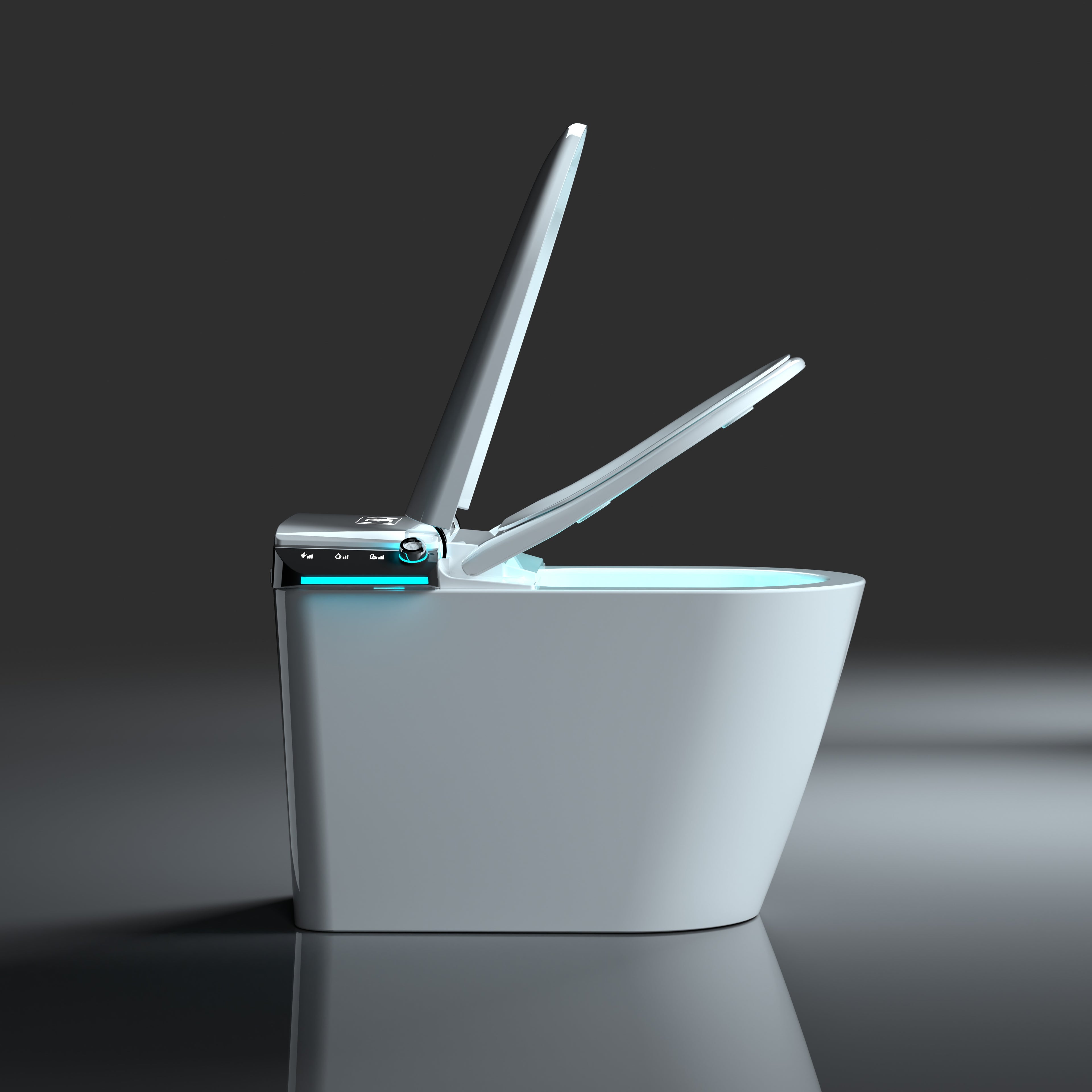 BathTec U1 –  Personalised Smart Toilet with Dual-User Memory & Auto Functions