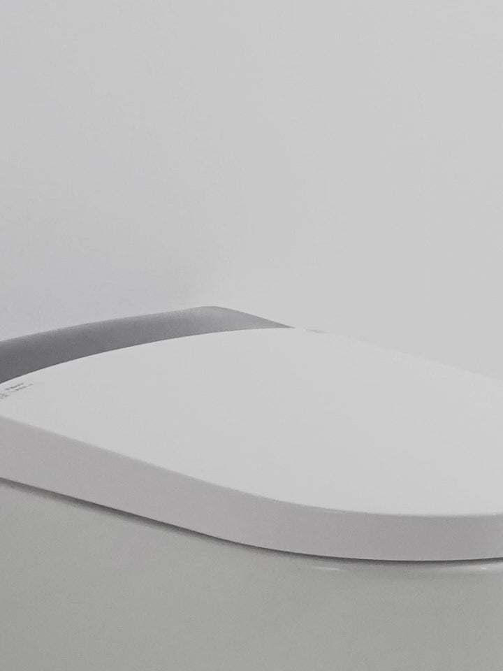 BathTec T4 – Futuristic Smart Toilet with Curved LED Display